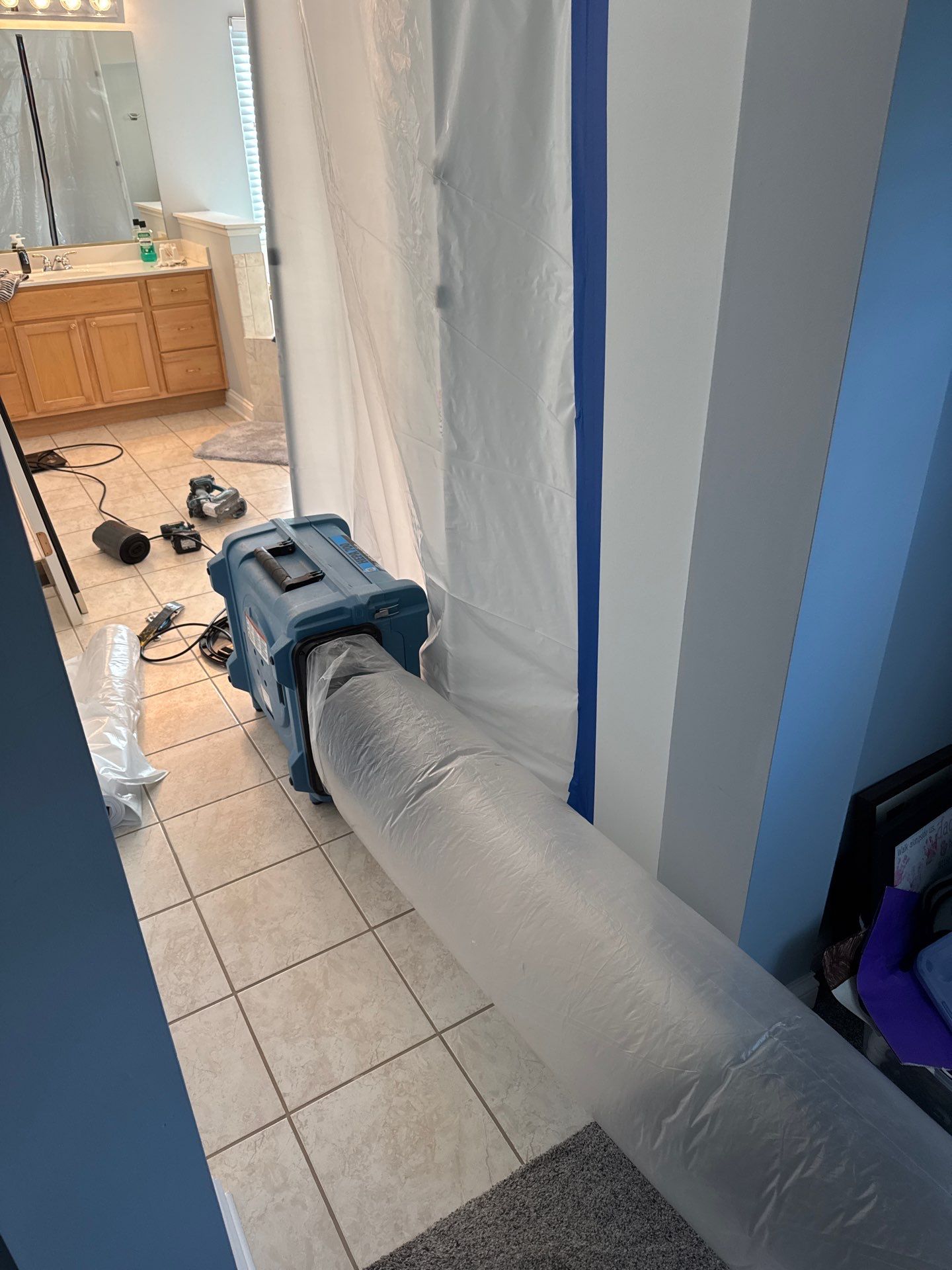 Shower Pan Leak by Chicagoland Water Medics