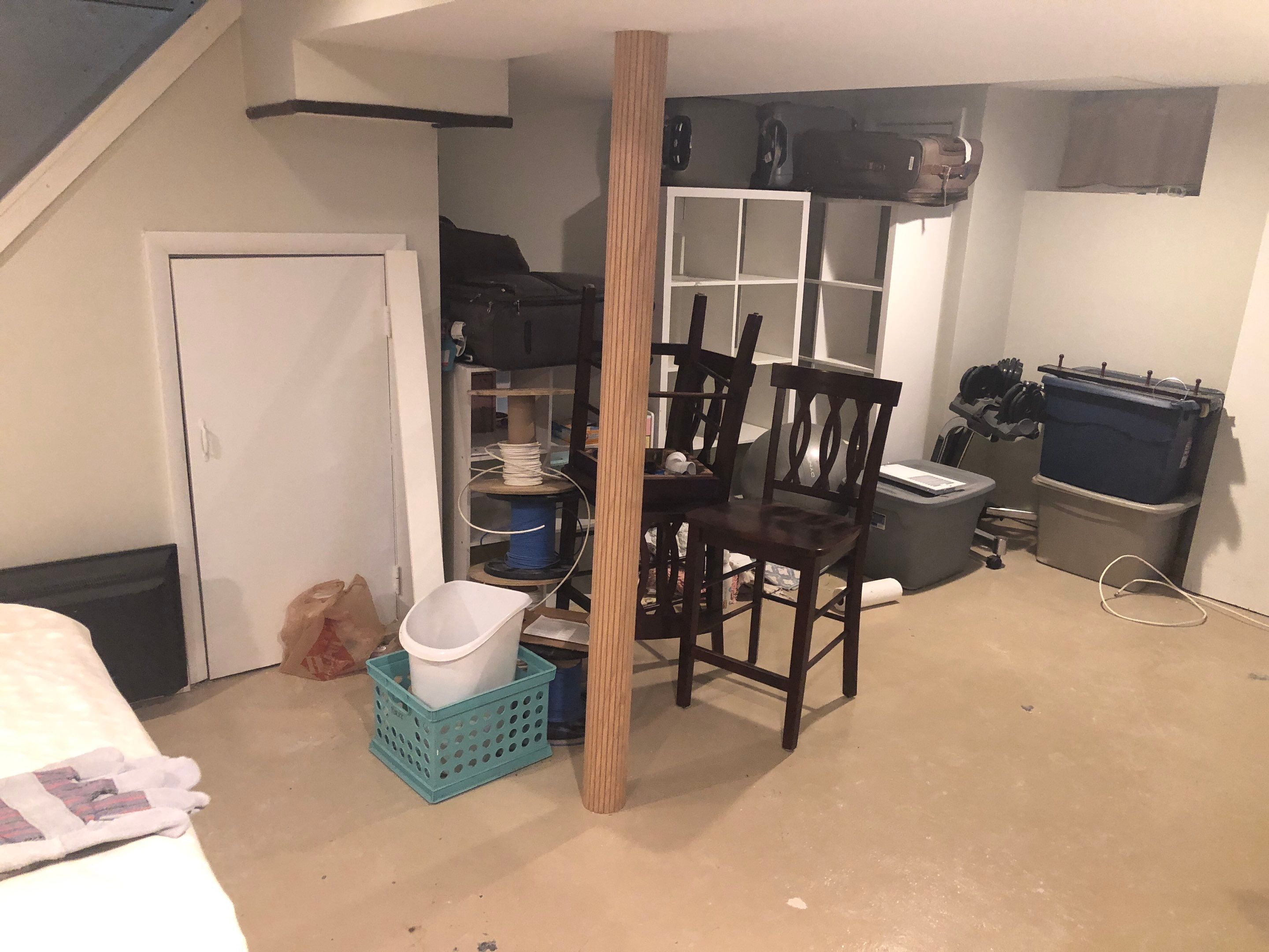 Basement Remodel using Drywall by Home Concepts Construction