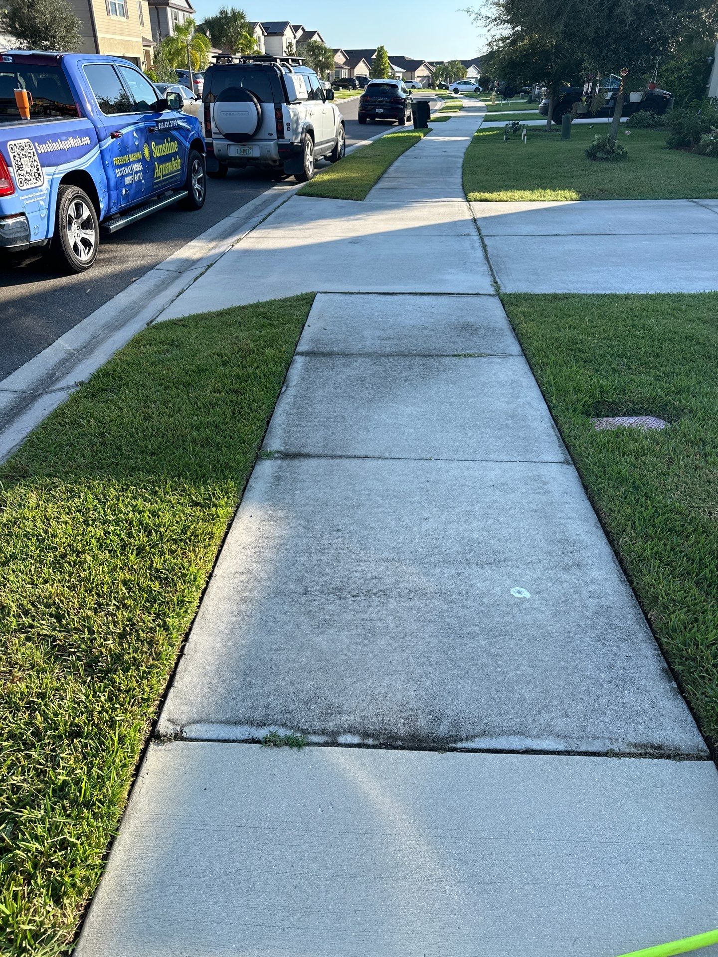 Driveway Cleaning in Palmetto, FL – Trevesta Community by Sunshine AquaWash