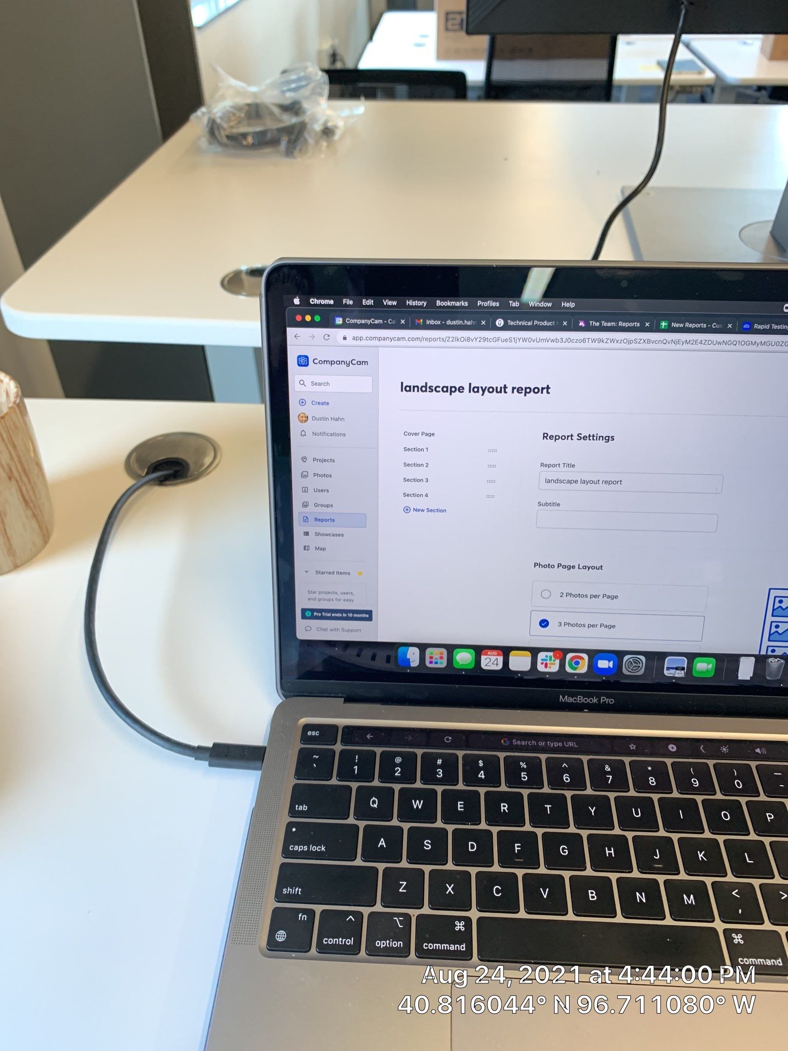Conference Room Remodel using Tables by CompanyCam Beta Busters! 