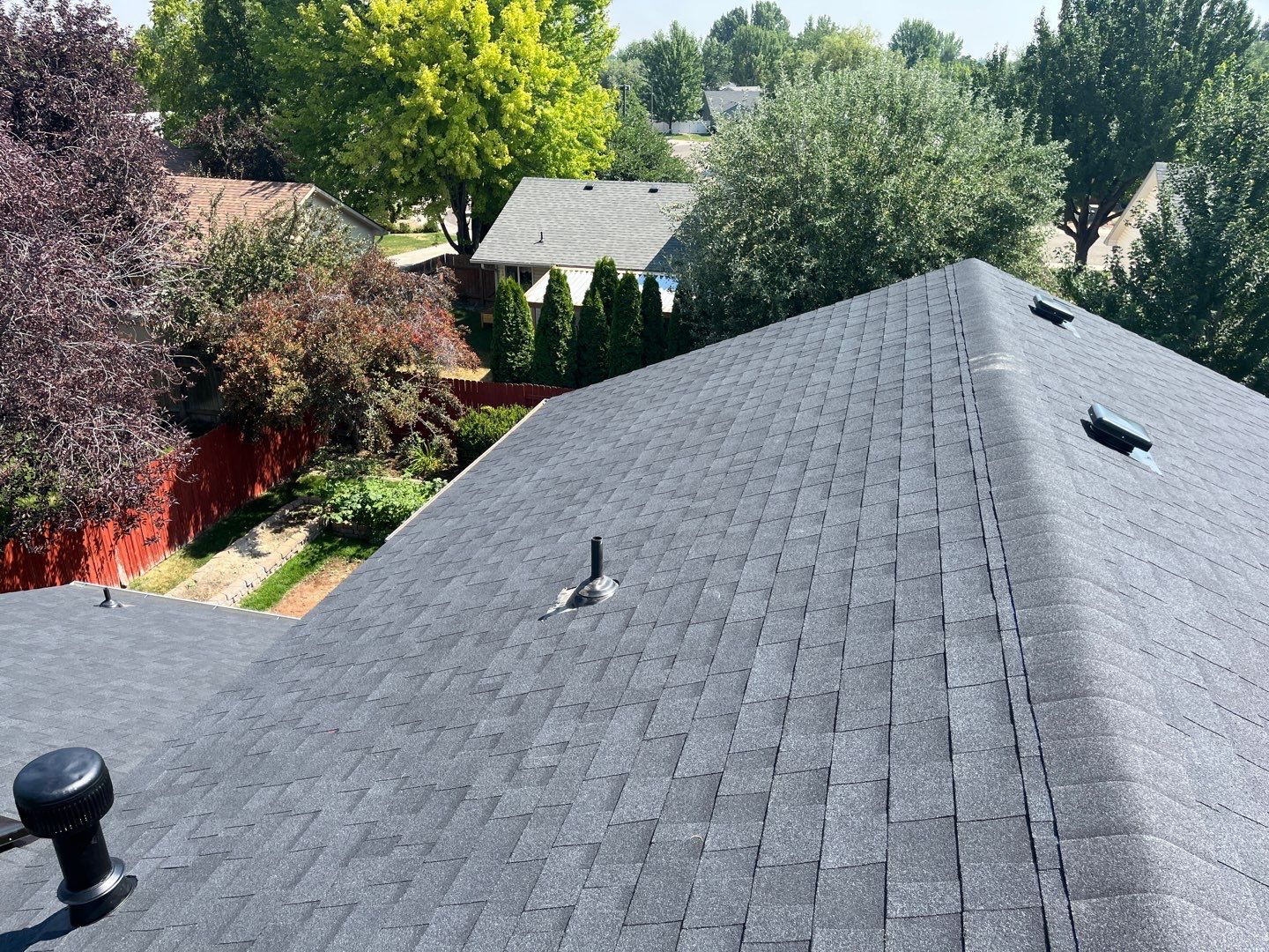 Meridian ID Residential Roofing Installation using Owens Corning by ID Roofing LLC