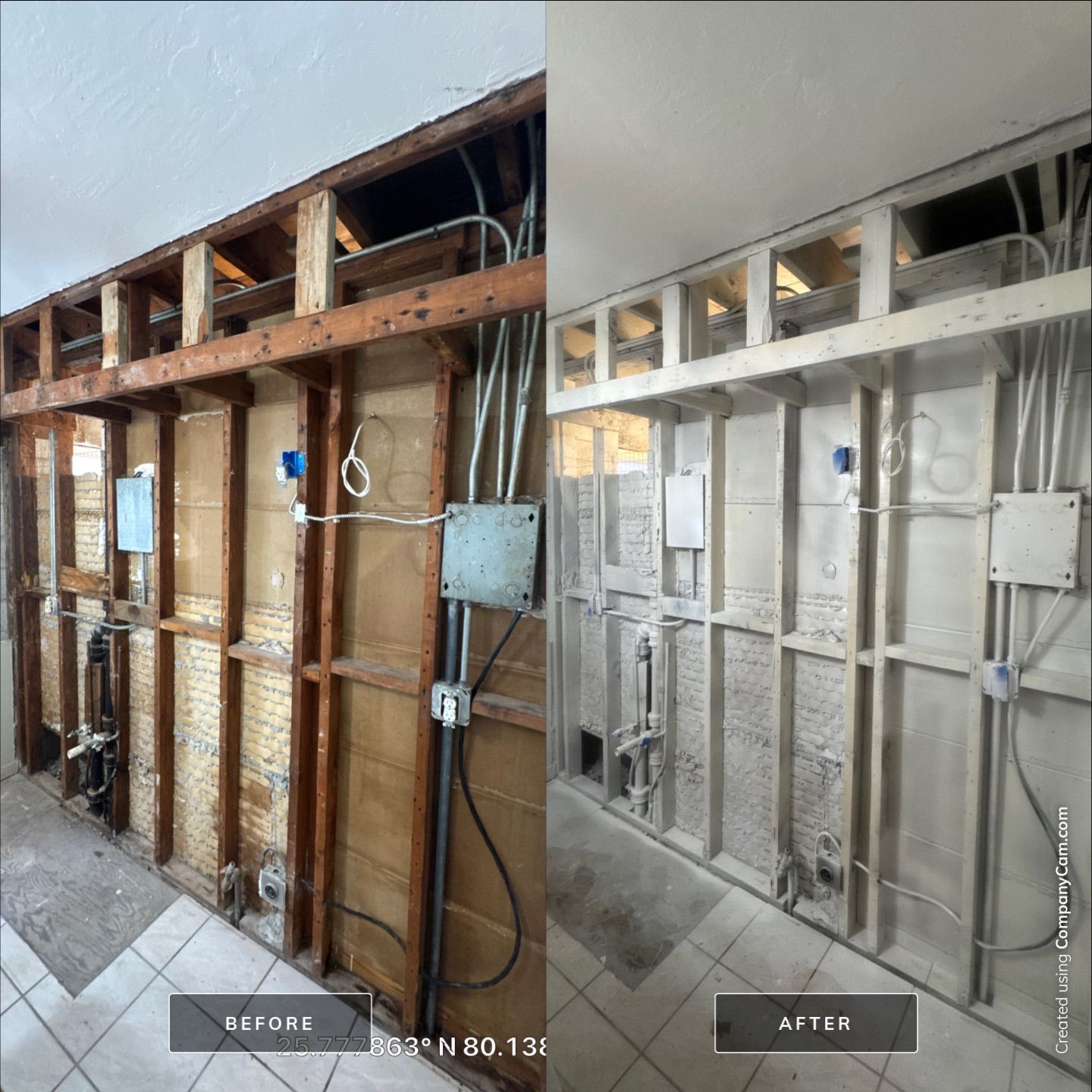 Project in Miami Beach by MOLD SCAN, INC.