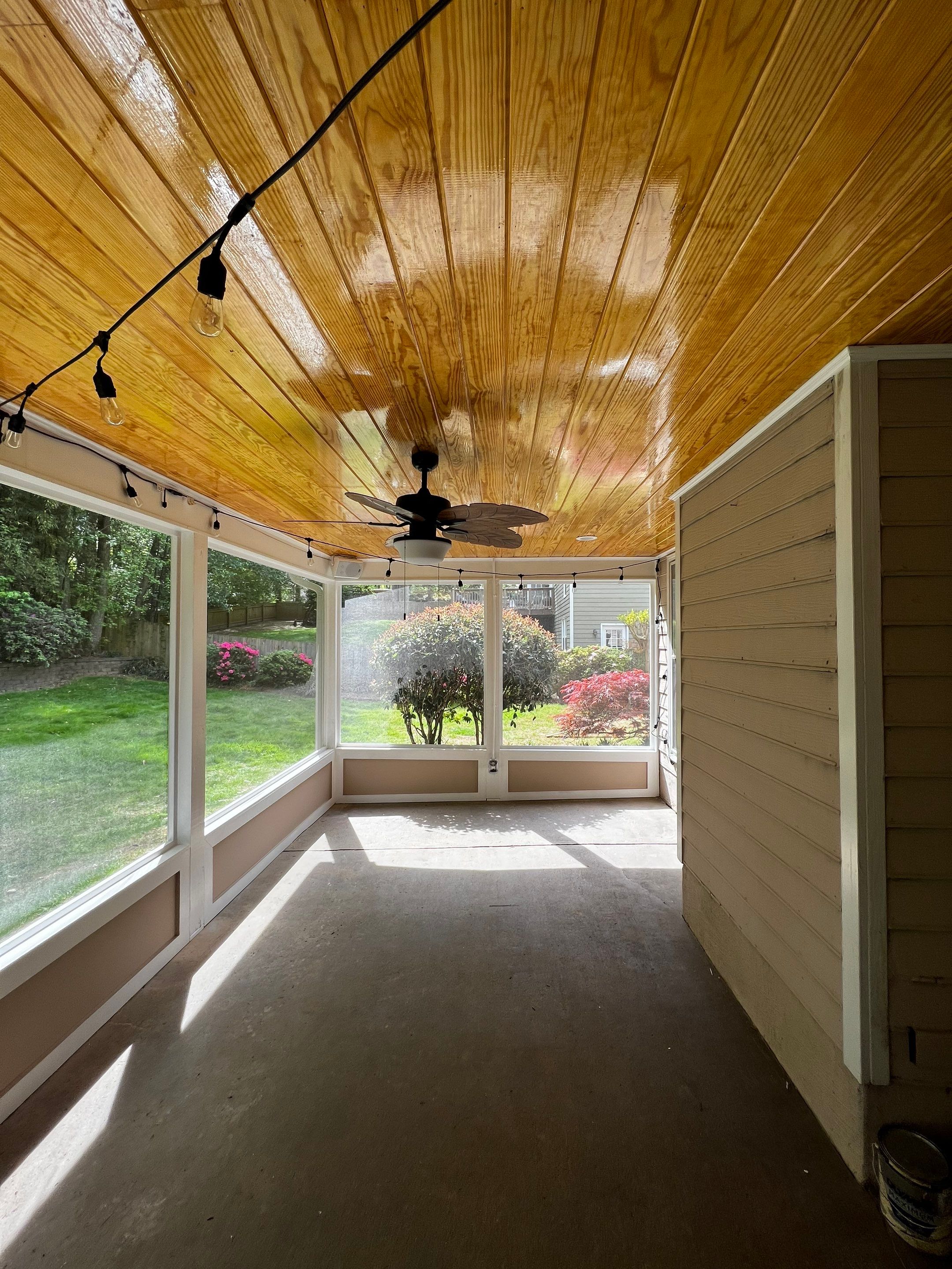 Custom Screened Porch and Multi-Level Wood Deck in Acworth by Swift Home Renovations