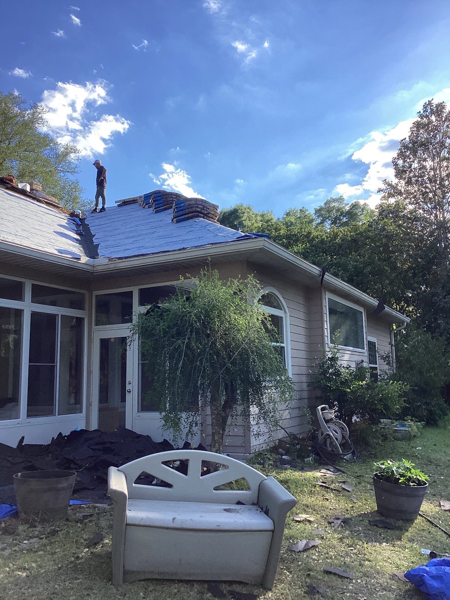 Architectural Shingle Roof Replacement and Decking Repair in Gainesville by Avenue Roofing