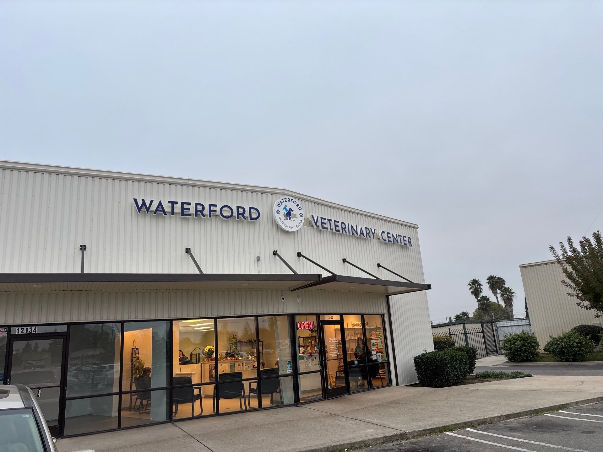 Waterford Veterinary Center Illuminated Channel Letter Installation by City Signs