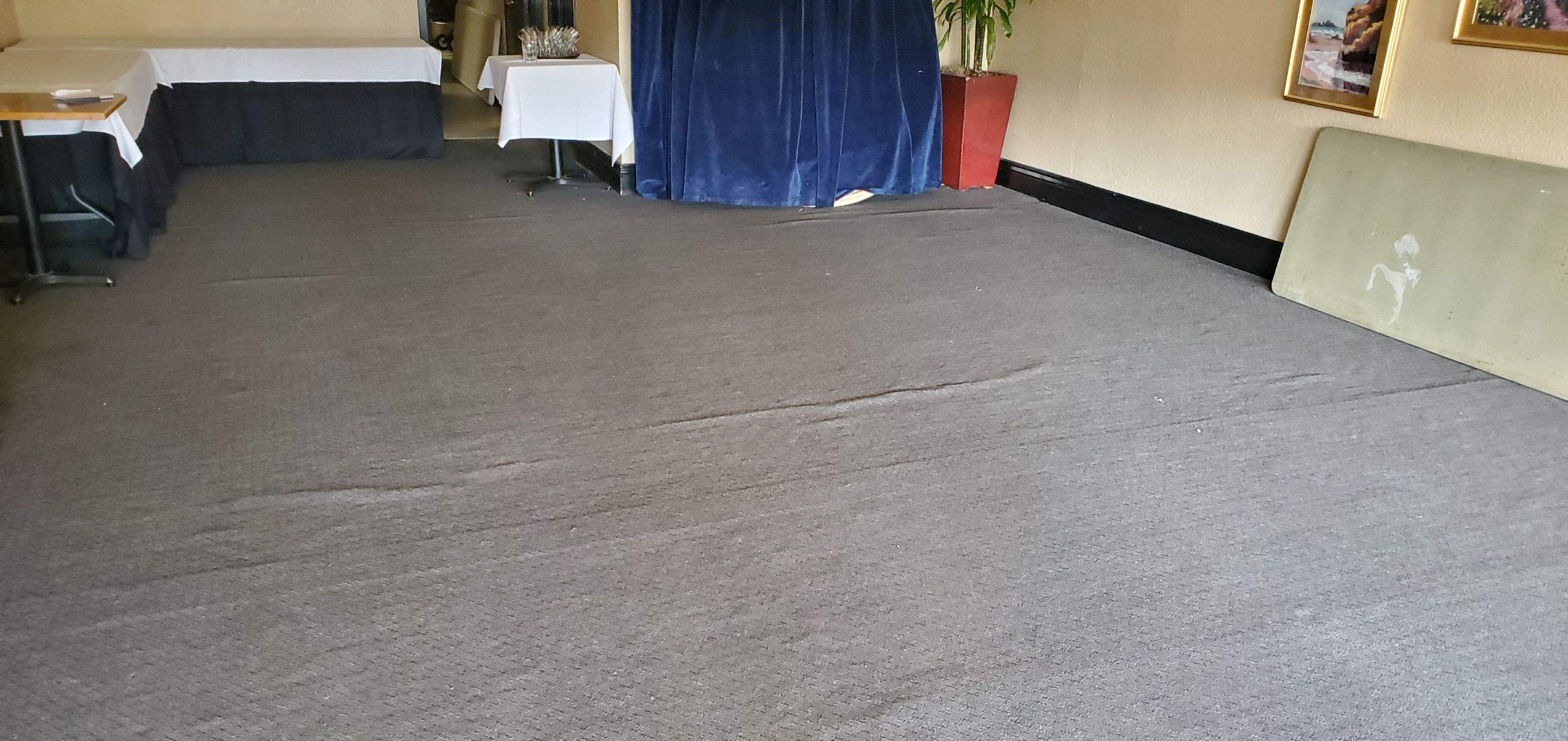 Restaurant, Buckled Carpet Re-stretch by Ardent Carpet Restore LLC