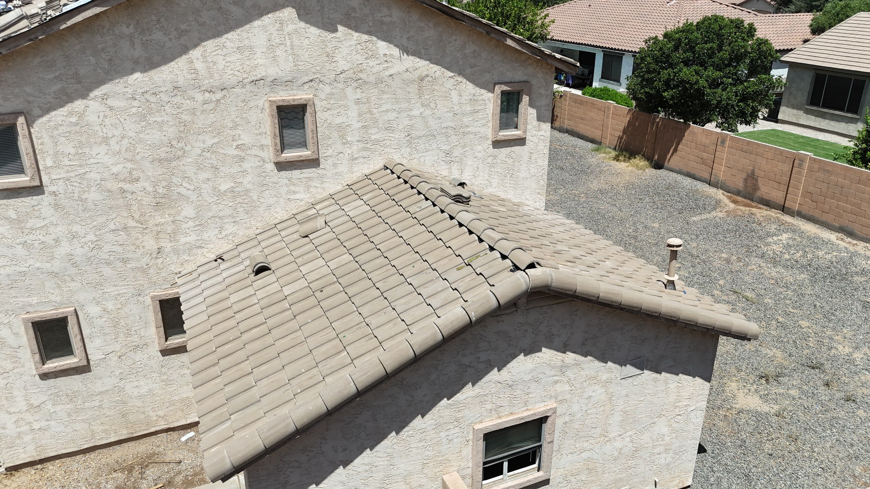 Project in Queen Creek, AZ by Saint Roofing