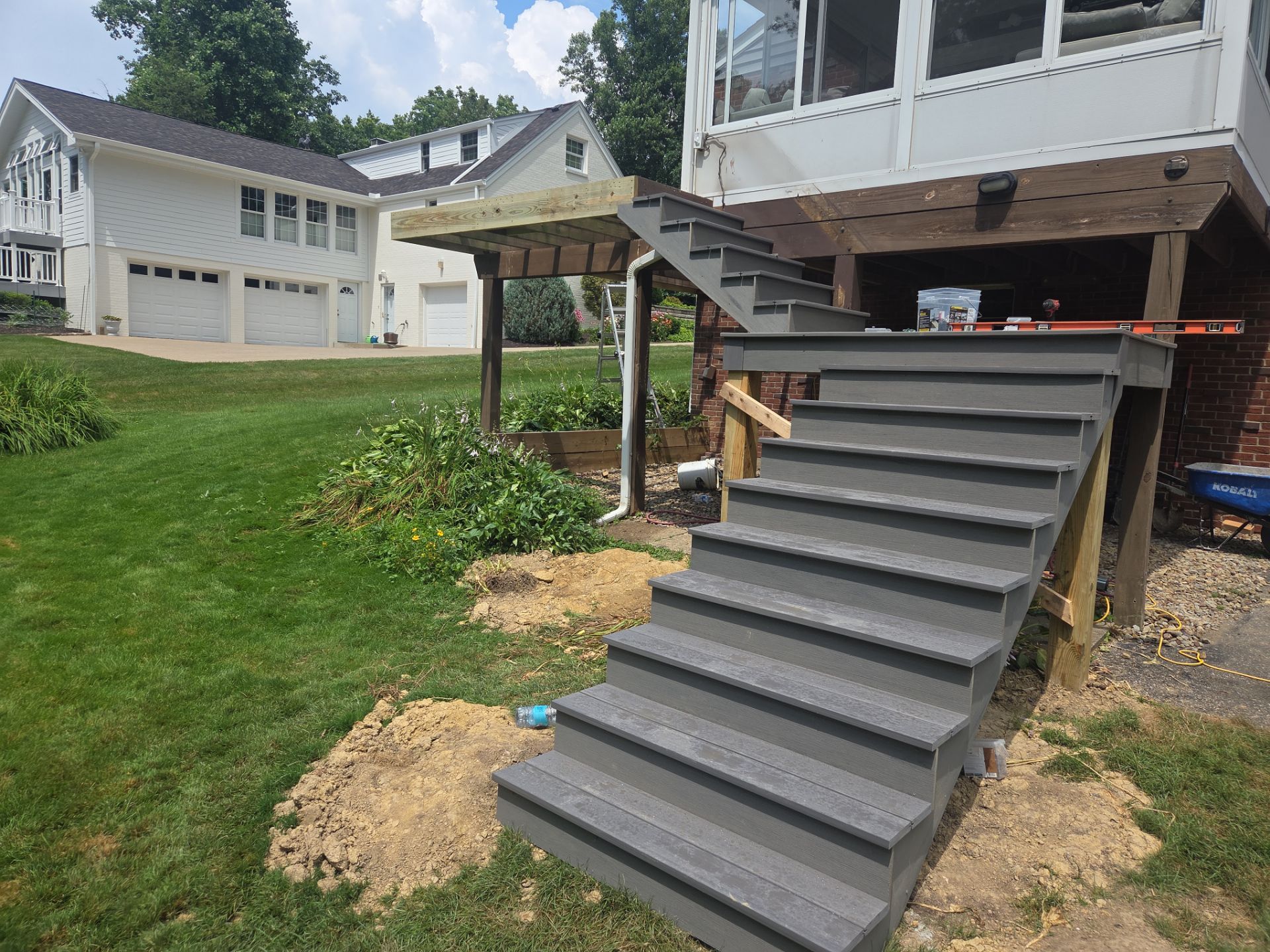 Re-deck  by Cousins Roofing Siding & Decks