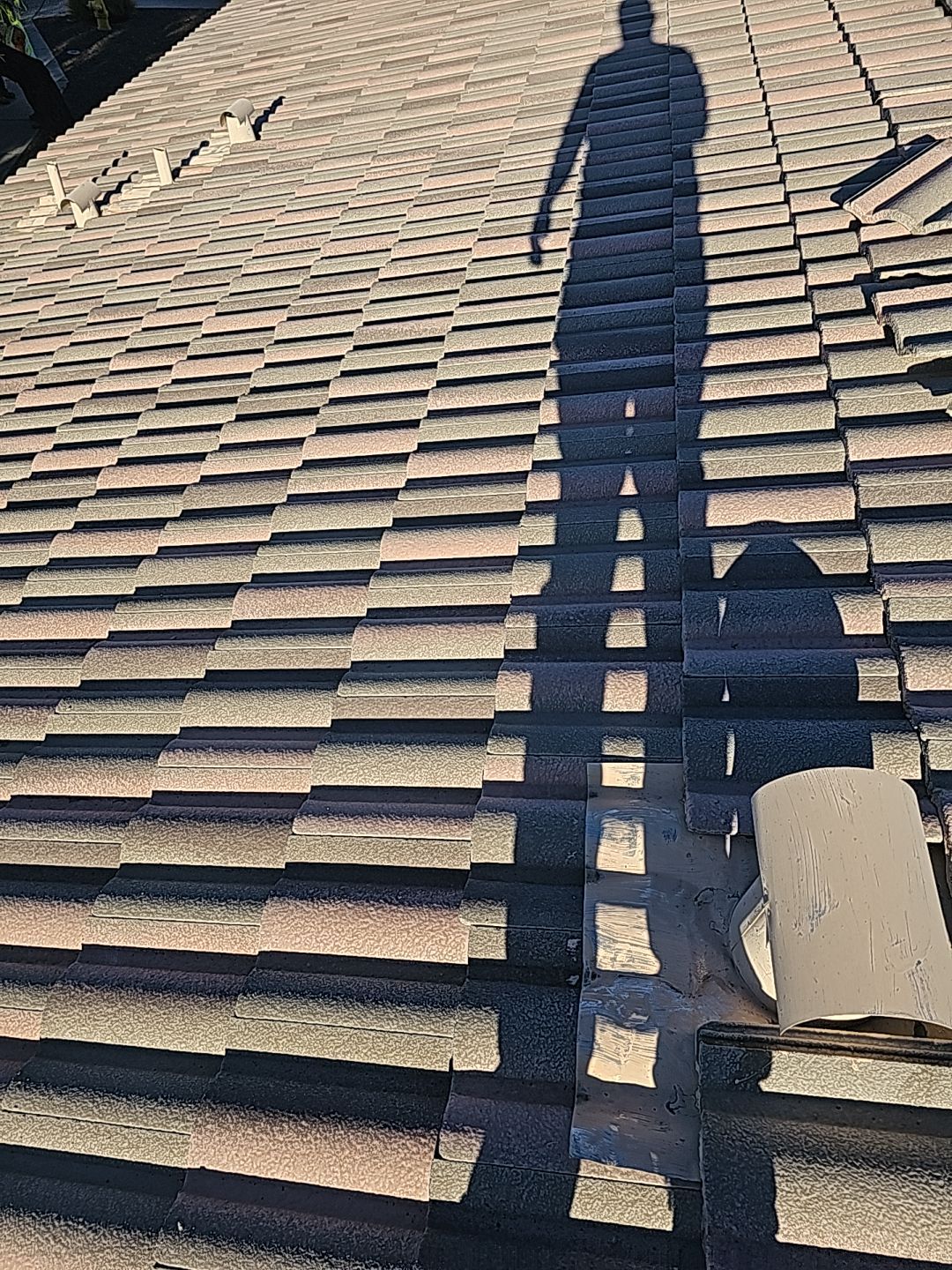 Santa Fe Blend Concrete Tile by Reimagine Roofing