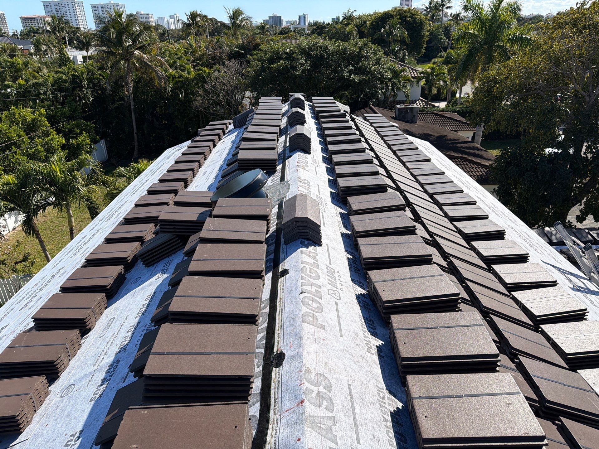 Residential Roofing Installation using WestLake Roofing Tile by BLUES BROTHERS ROOFING