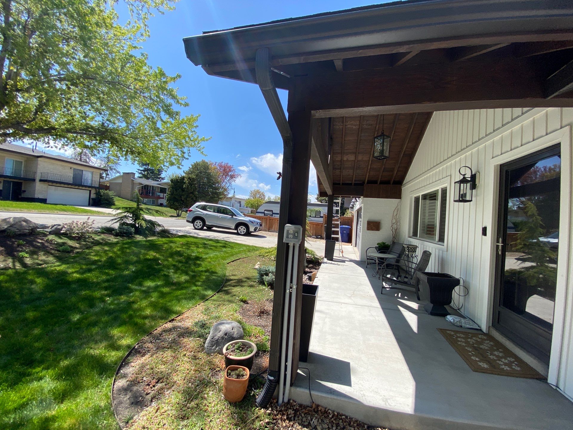 Project in Cotton Wood Heights by Emerald Gotcha Gutters 