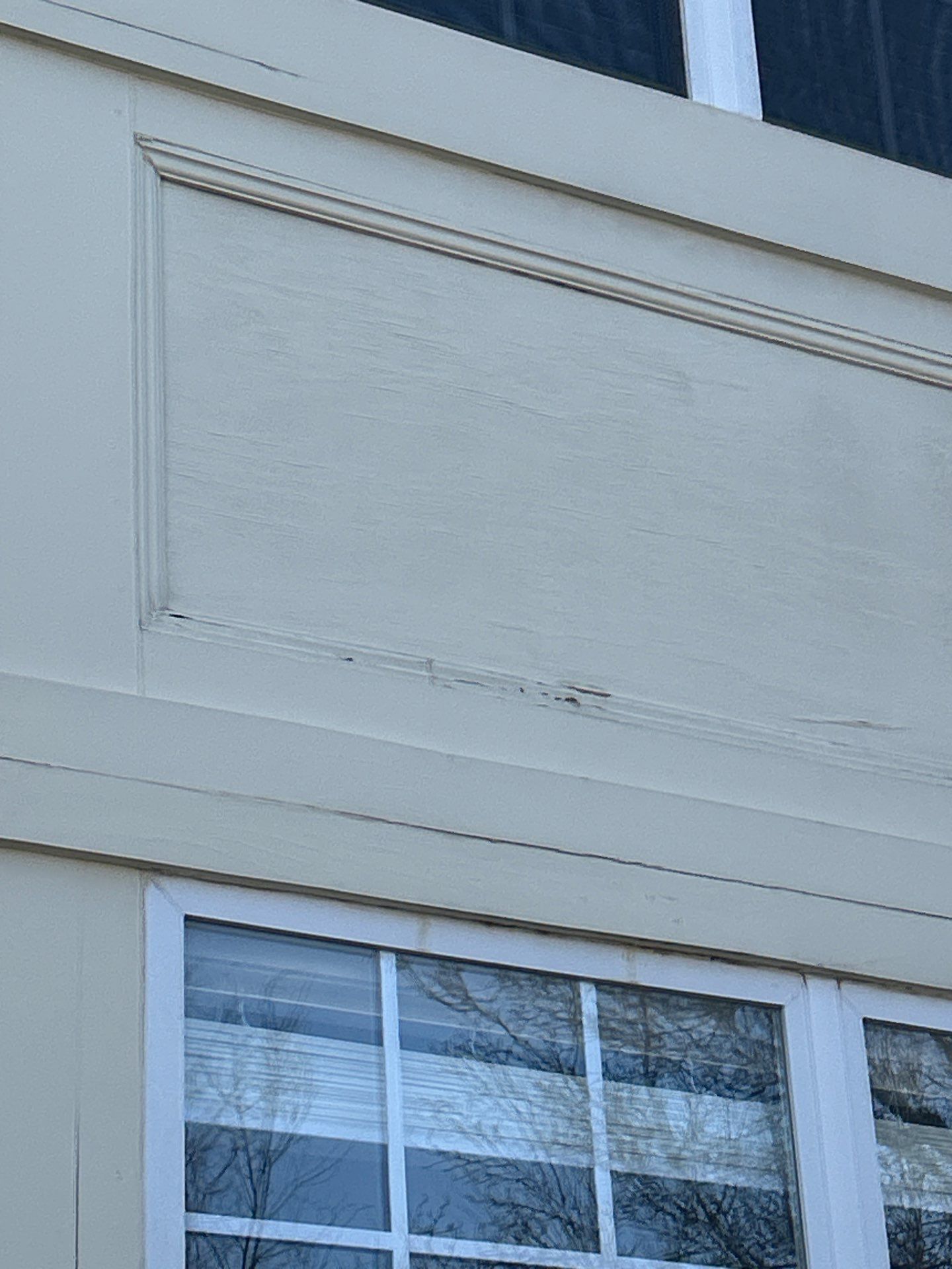 8 window replacement and bay box trim wrap by Window Depot of Annapolis