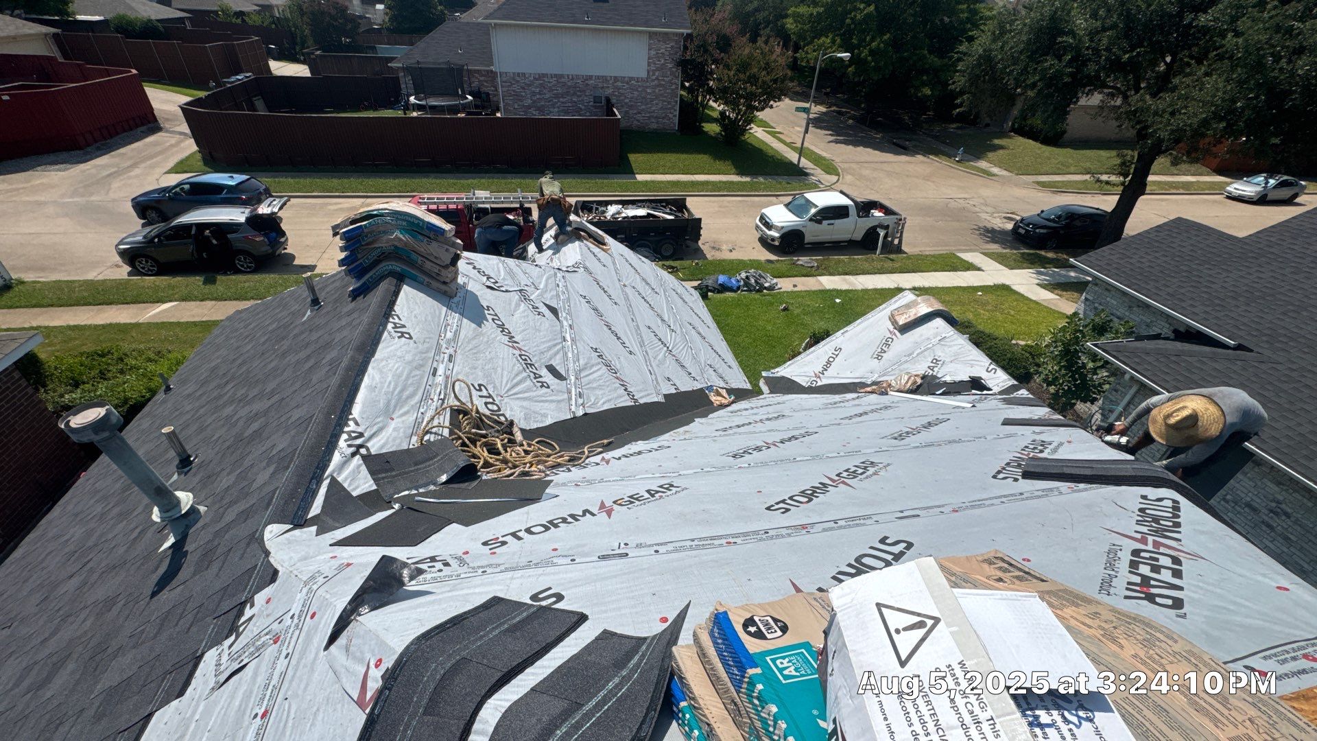 Project in McKinney by Rhino Roofing and General Contracting, LLC