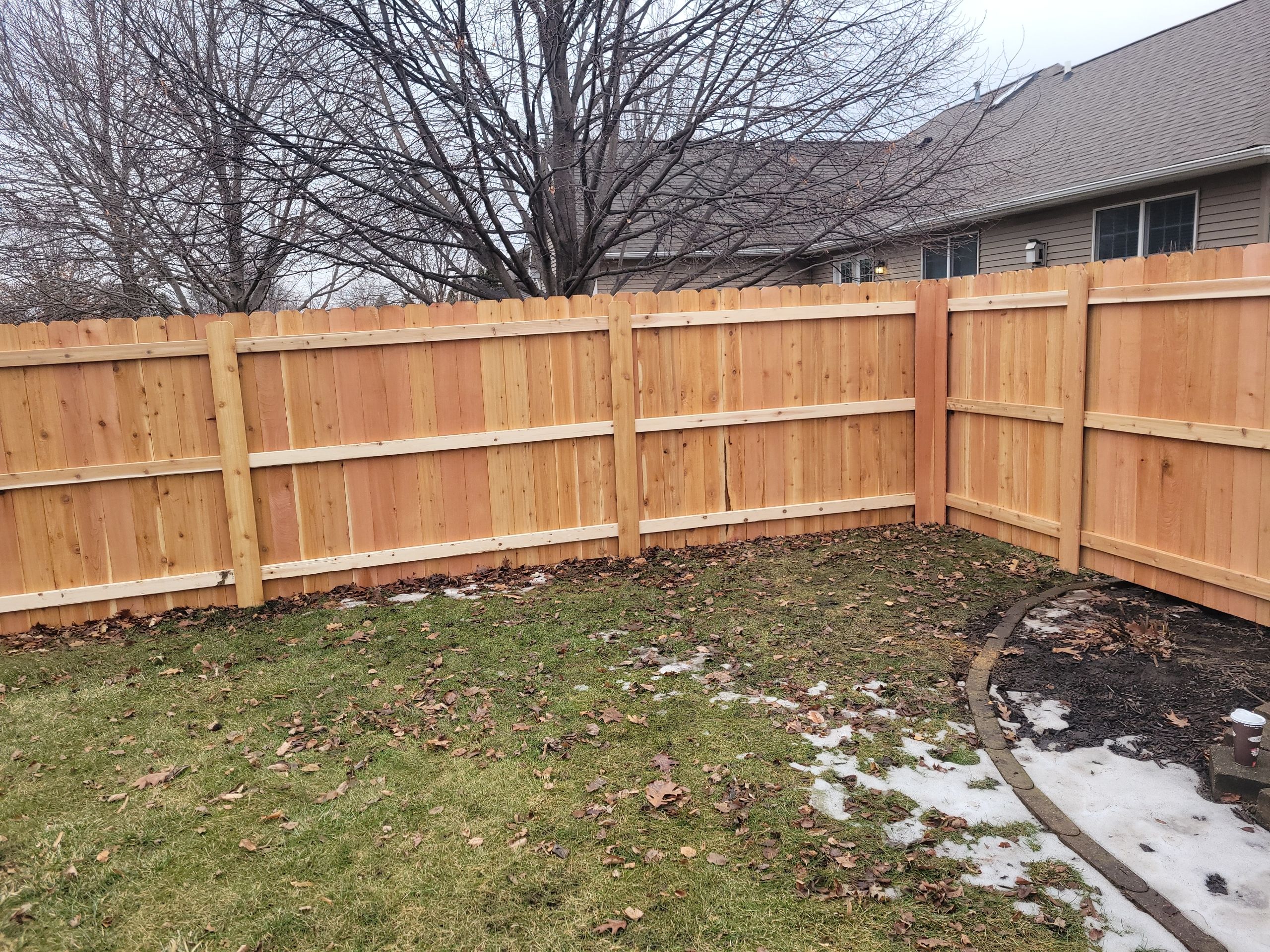 Project in Cedar Falls by Perfect Picket Fence and Stain
