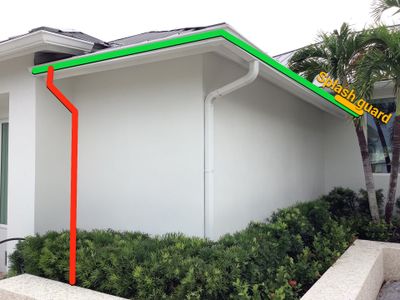 Splash Guard Gutters in  Longboat Key FL