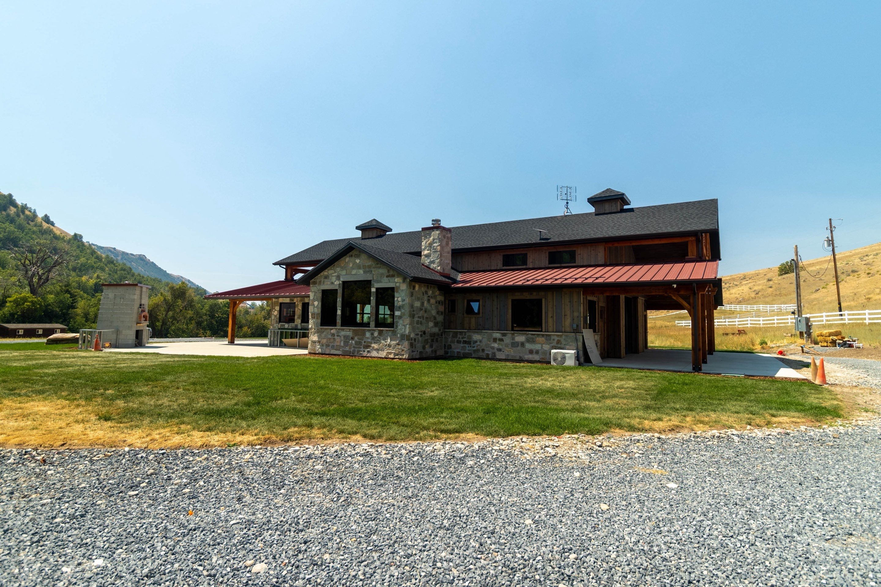 Wood Barn - Exterior by Garner Construction