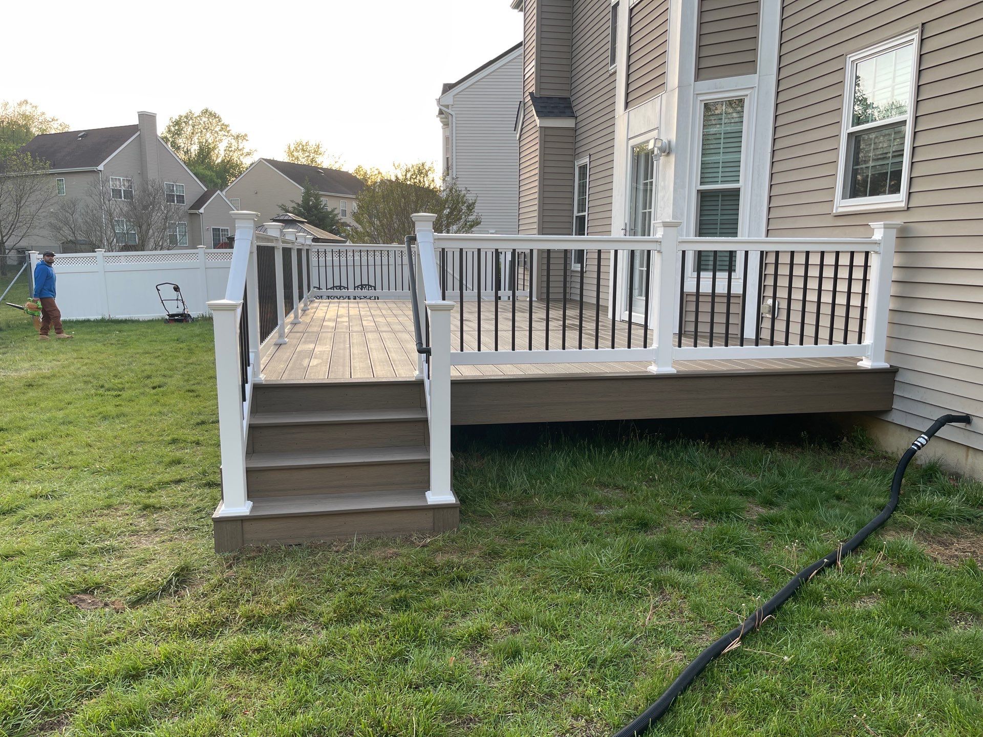 New Deck in Fieldsboro, New Jersey by deck guardian