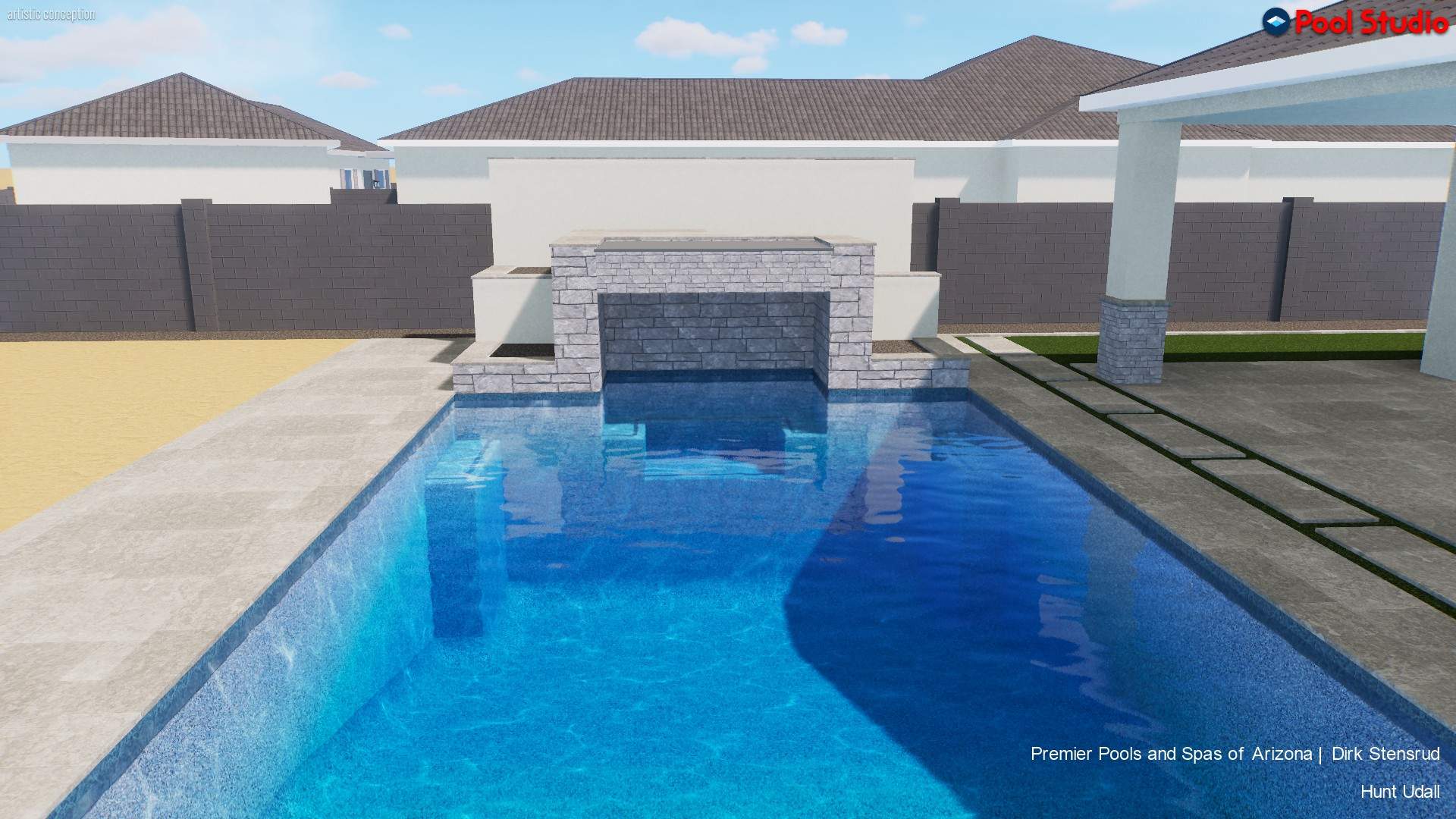 Udall Platform Jump Feature by Premier Pool & Spa (Phoenix)