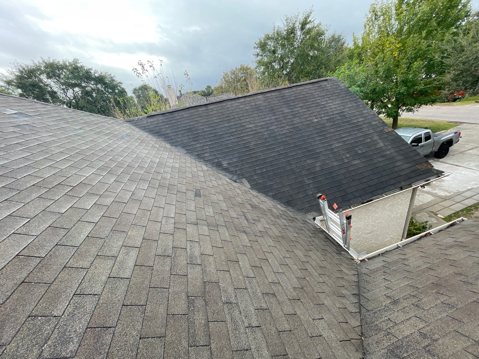 Roof Damage using Tamko Heritage® Series Rustic Black by CAP Roofing and Construction LLC