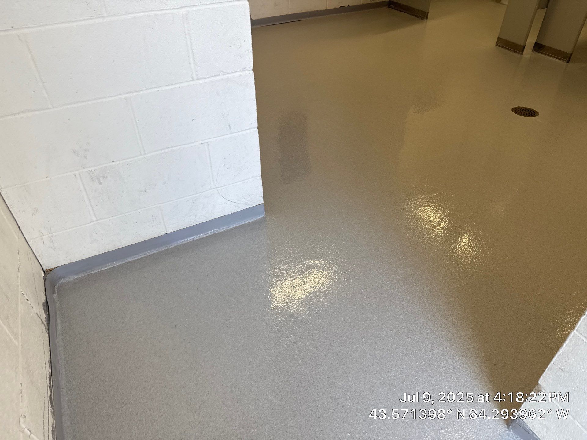 Project in Midland by Wise Coatings of Central Michigan