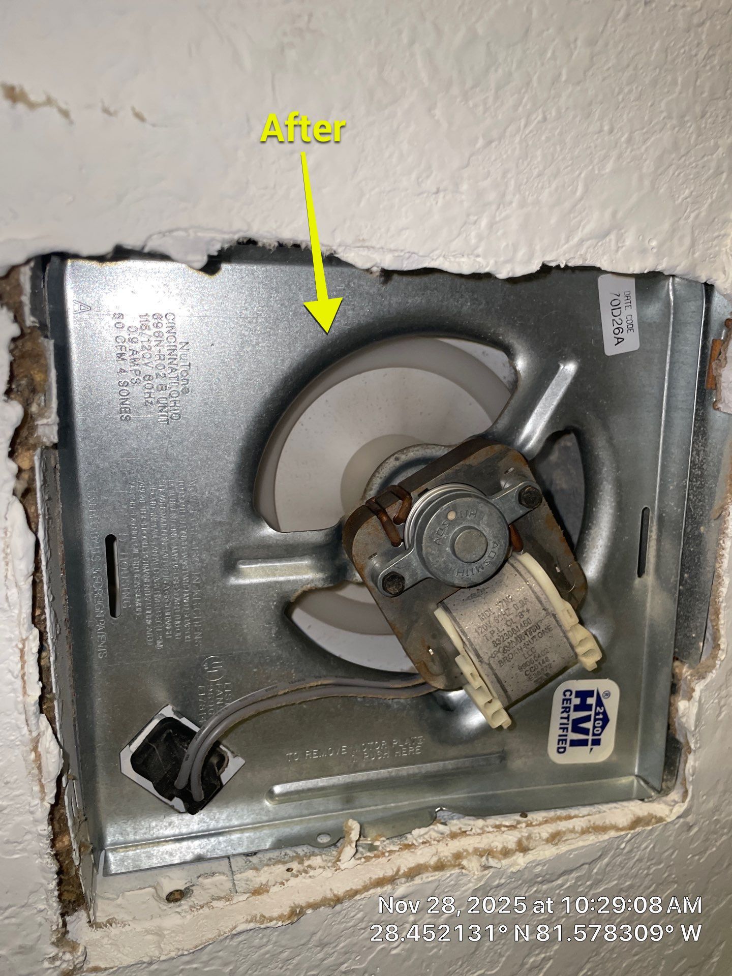 Air Duct and Bathroom Exhaust Fans Cleaning Boot Repair in Windermere by Hygienic Air, Inc