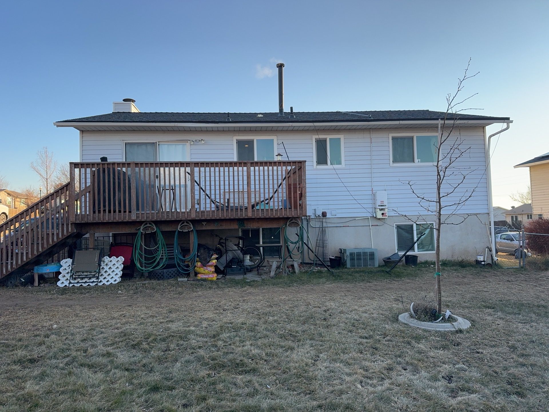 Orem | Beautiful Hardie Lap with B&B Accent | Boothbay Blue by Ideal Siding Utah