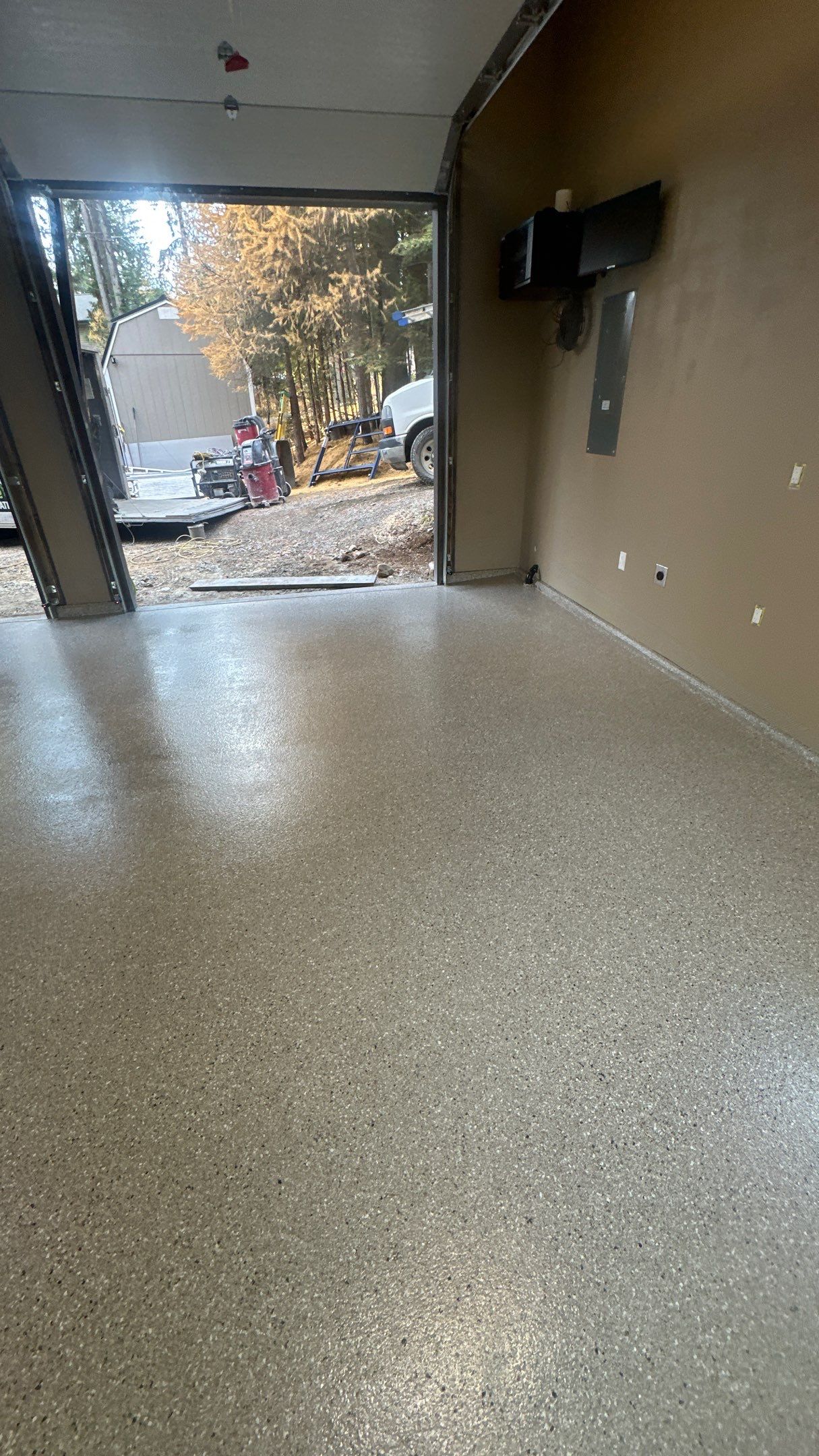 Shop Transformation using Claystone Hybrid by Croc Coatings, LLC