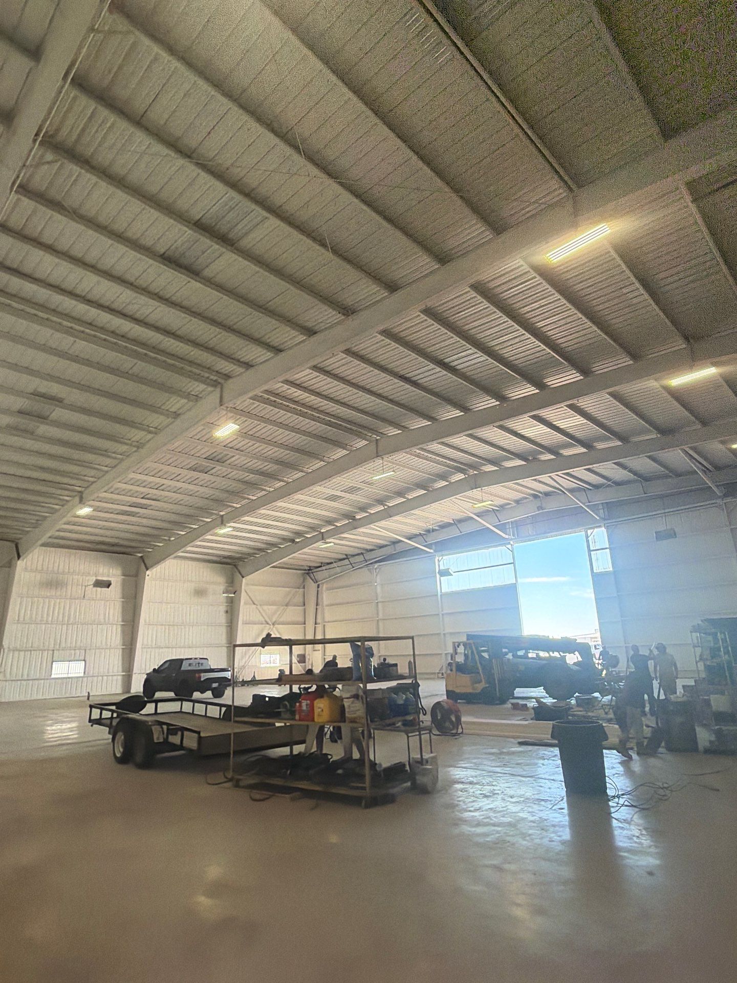 20,000 SF Airplane Hangar  by Apex Insulation Solutions
