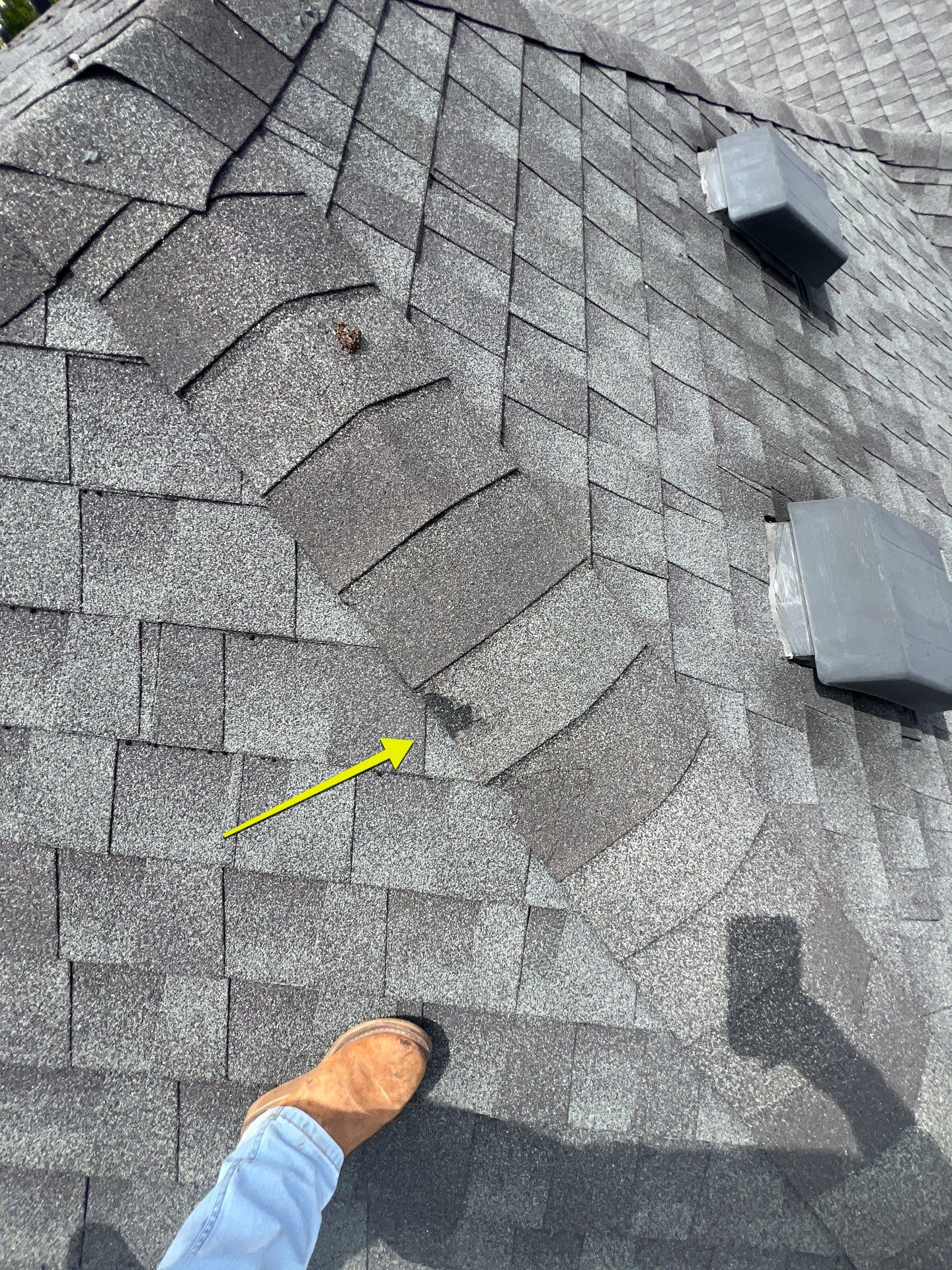 Residential Roofing Repair using Owen's Corning Duration (Lifetime) Shingles by Roof Repair Company