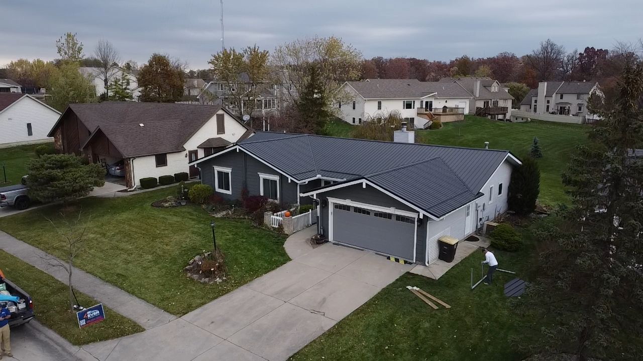 Exposed Fastener Metal Roof Replacement – Fort Wayne, IN by 4Ever Metal Roofing