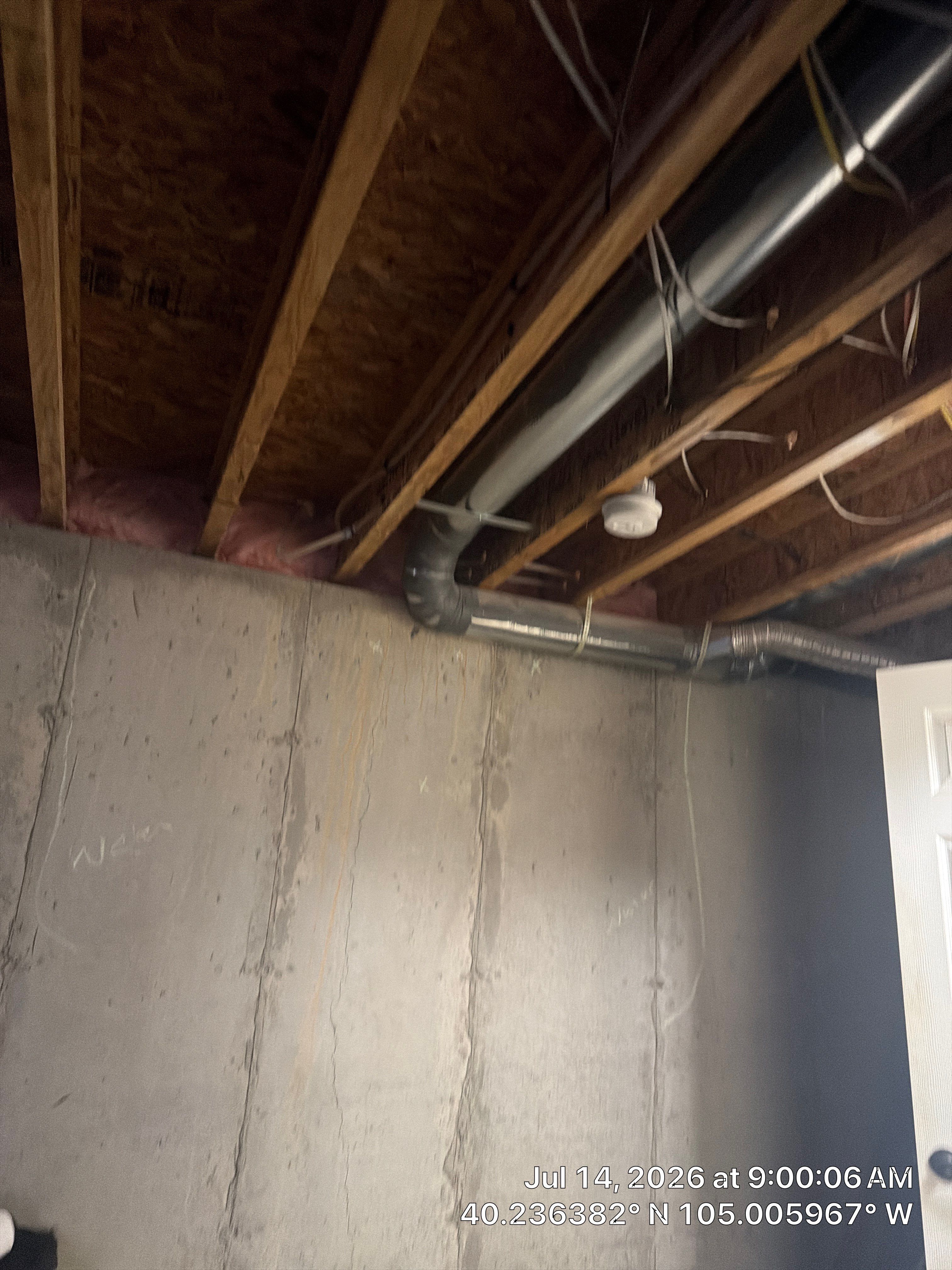 Mead Basement Remodel Site Prep and Mechanical Assessment by CompanyCam Sales Demo