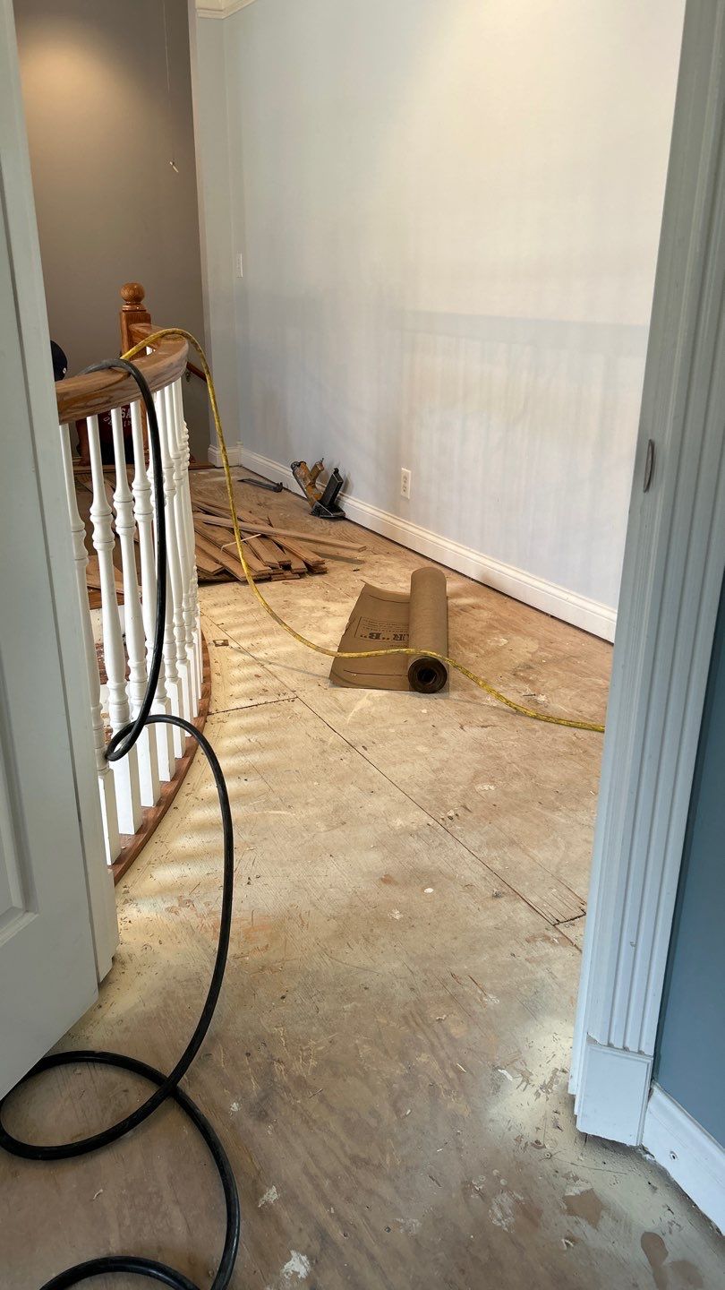 From carpet to hardwood by Footprints Floors of Nashville
