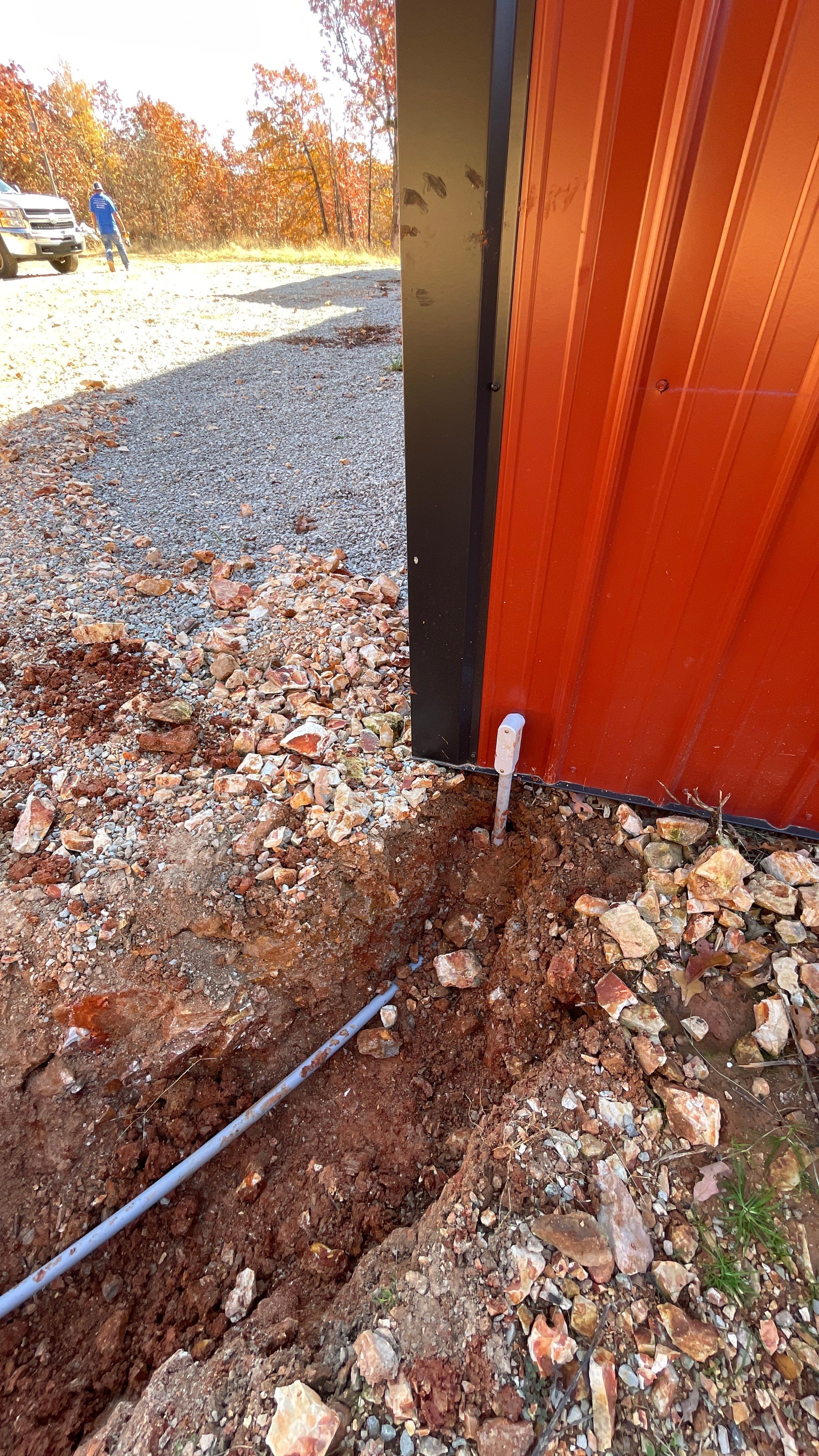 Electrical Service to Metal Building by Argent Electric LLC