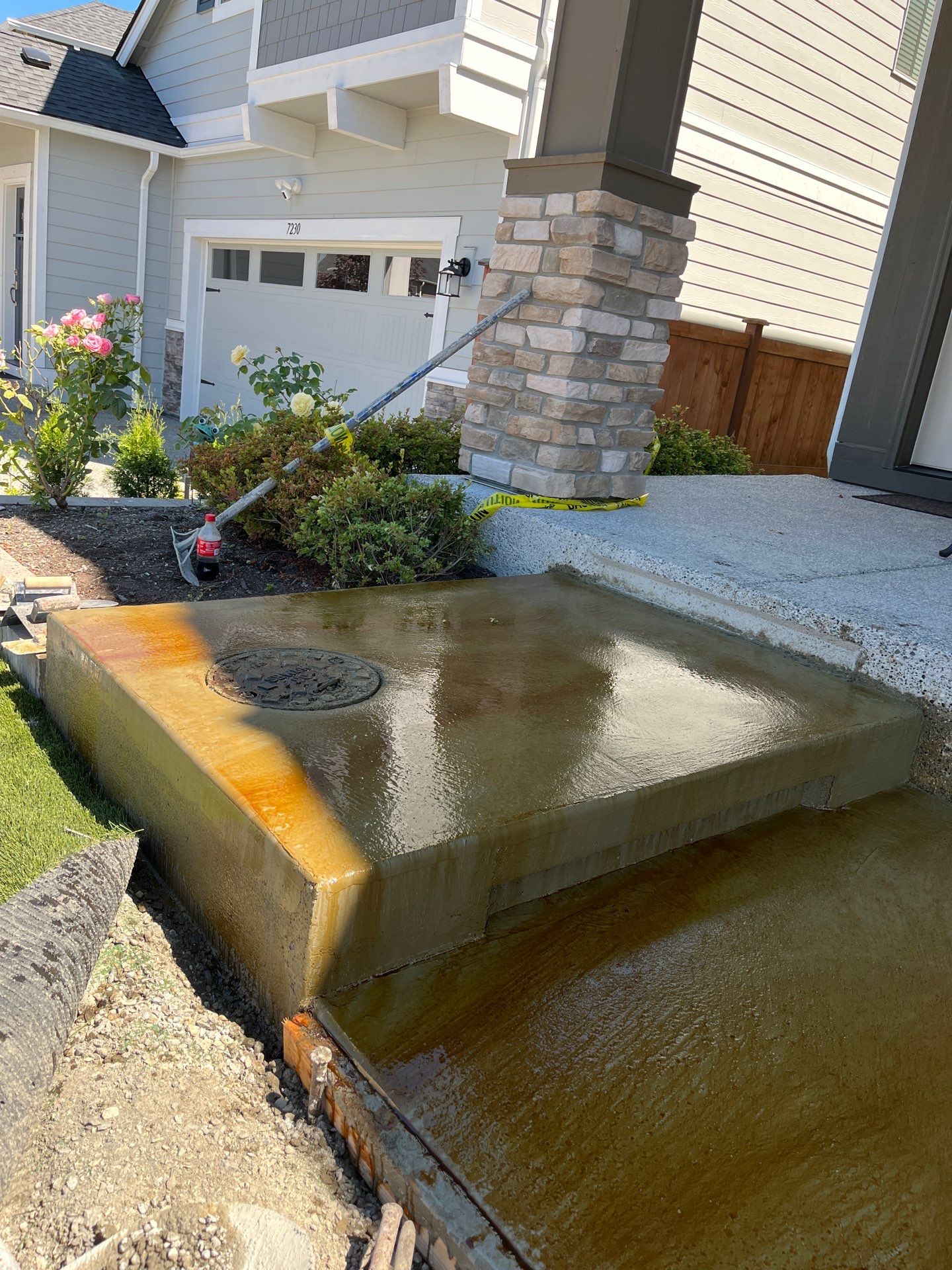 Concrete Driveway Makeover | Snohomish  by Jireh Asphalt & Concrete Inc 