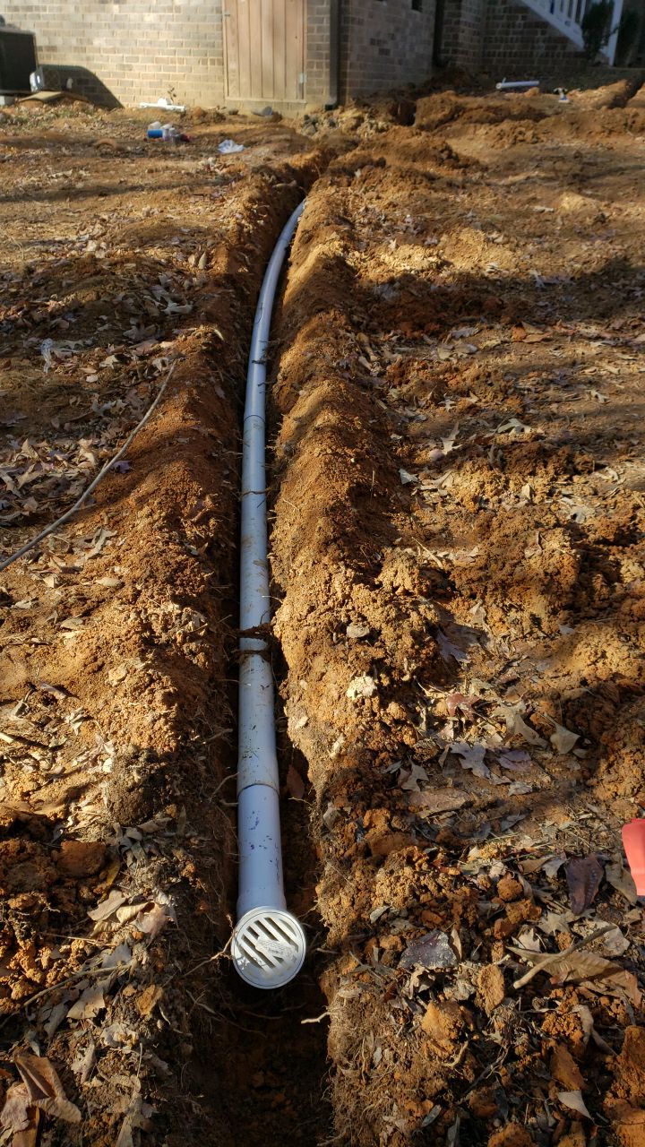 Crawl space encapsulation and exterior drainage by Power Wash Masters LLC