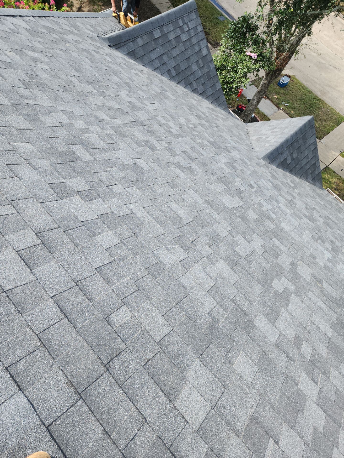 Residential Roofing Installation using Owen's Corning Duration (Lifetime) Shingles by Roof Repair Company