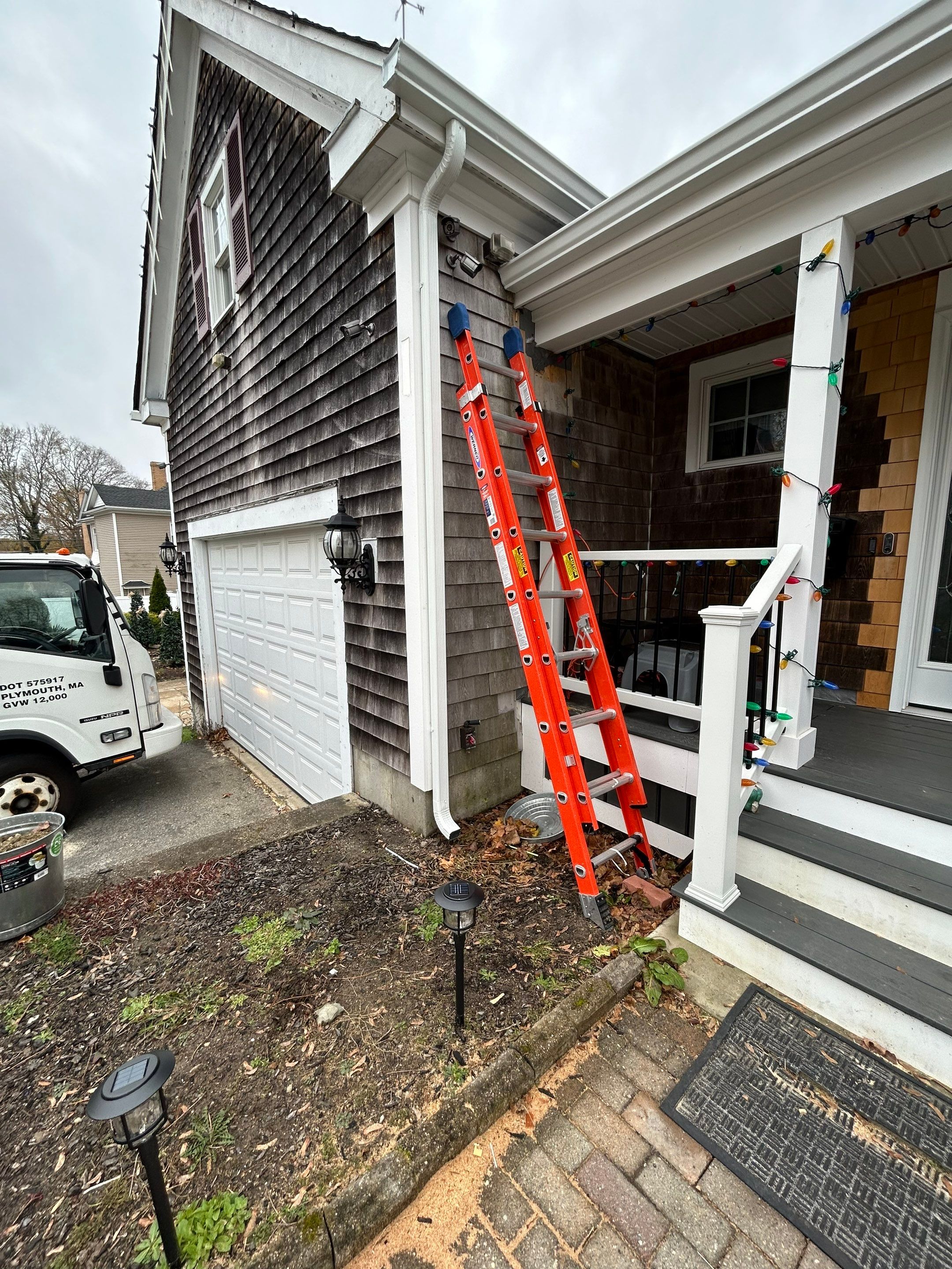 Fall River, MA Gutter Installation using 5" K-Style Aluminum Gutter by Gutter Pro Enterprises