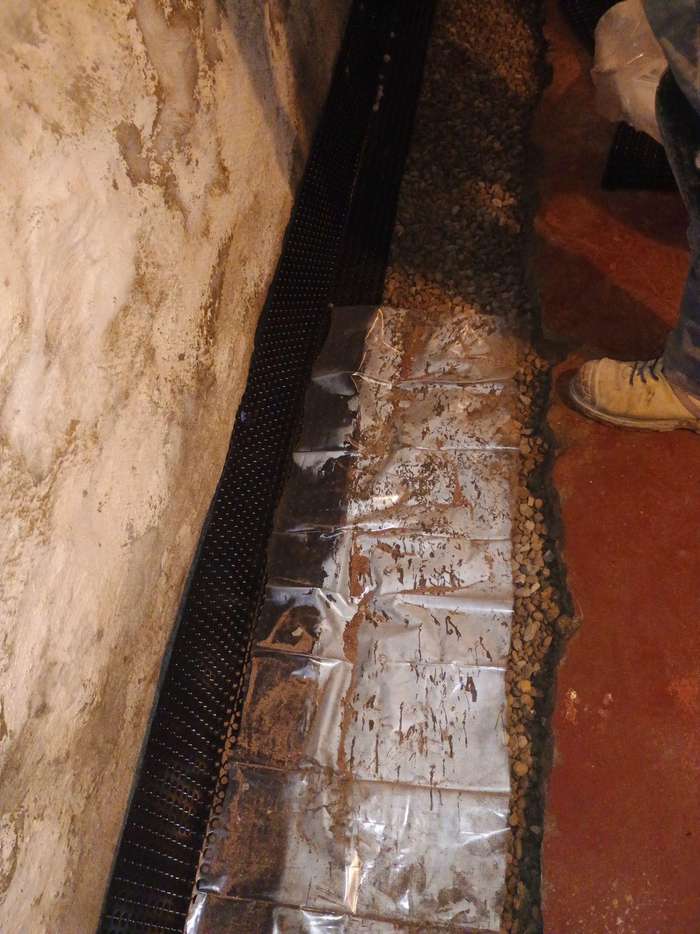 Full Basement Fix for Steve and Lisa by Waterproofing Northeast