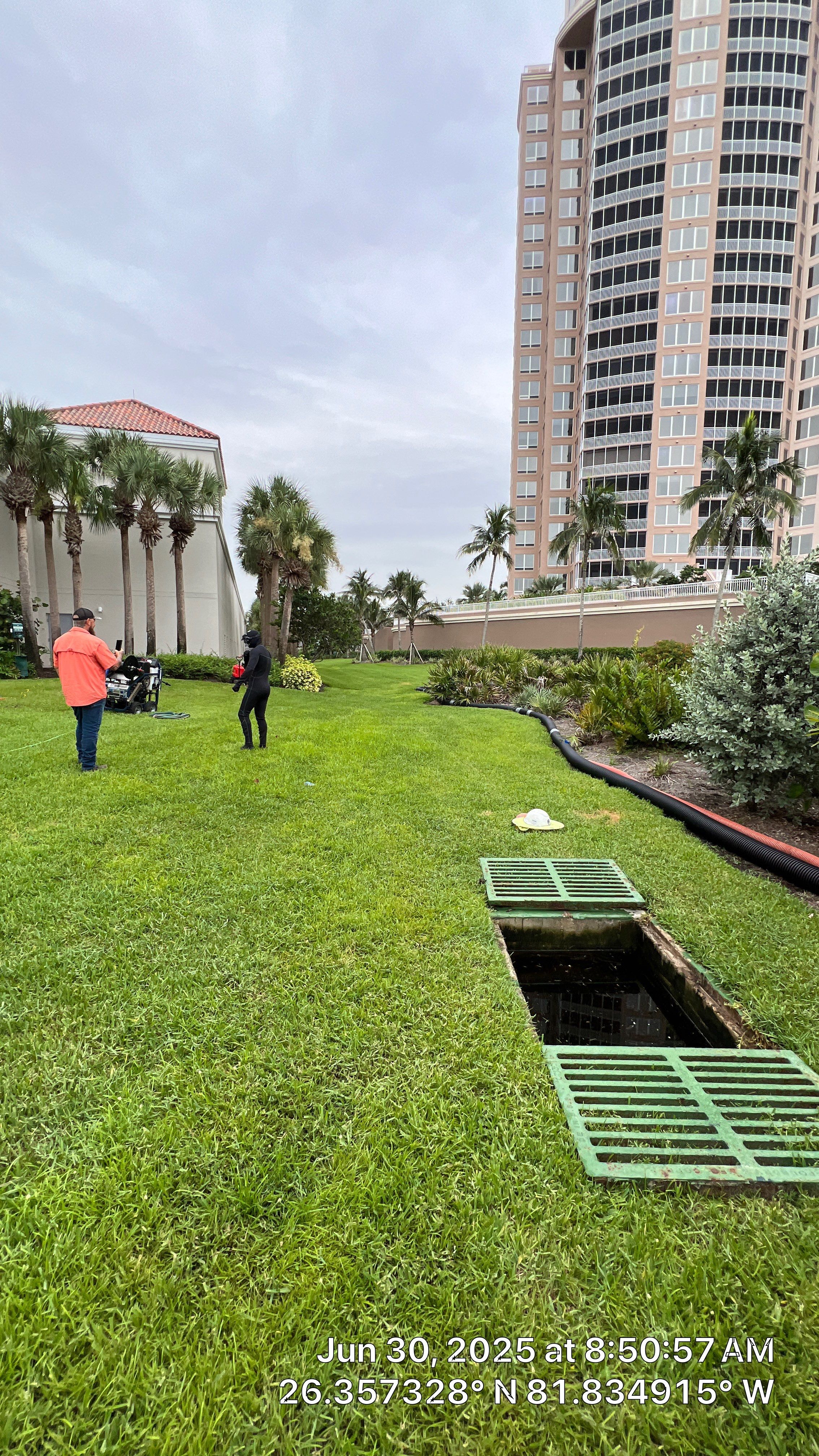 Bonita Bay Condo Stormwater Maintenance with PRS by Don Mar, Inc. Storm Water Solutions