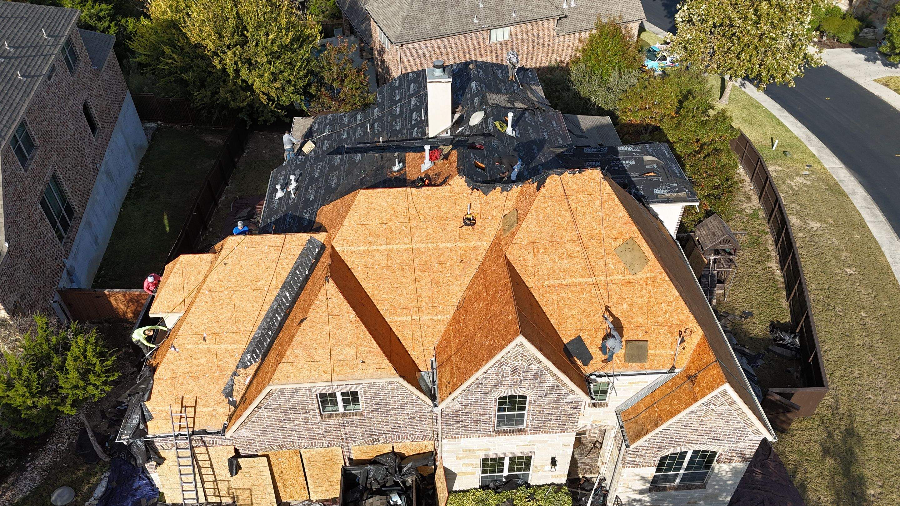 Residential Roof Replacement using GAF HDZ - Weathered Wood by Elite Roofing LLC