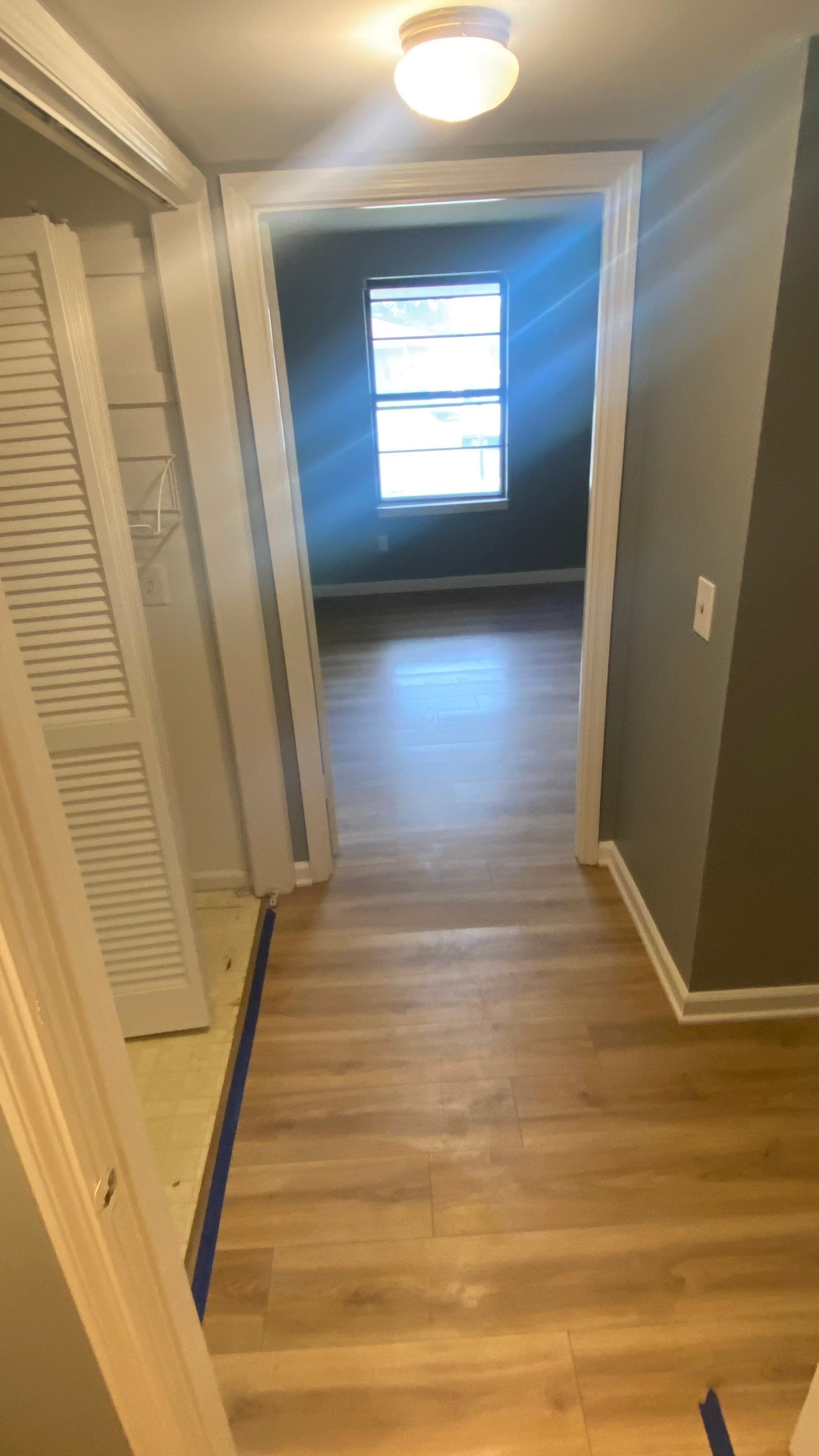 Laminate Installation in Bedroom  by Footprints Floors of Nashville