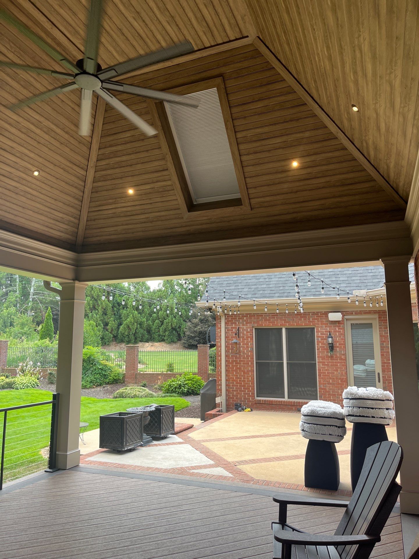 TimberTech Aluminum Deck Installation in Greer by Odio Custom Builders