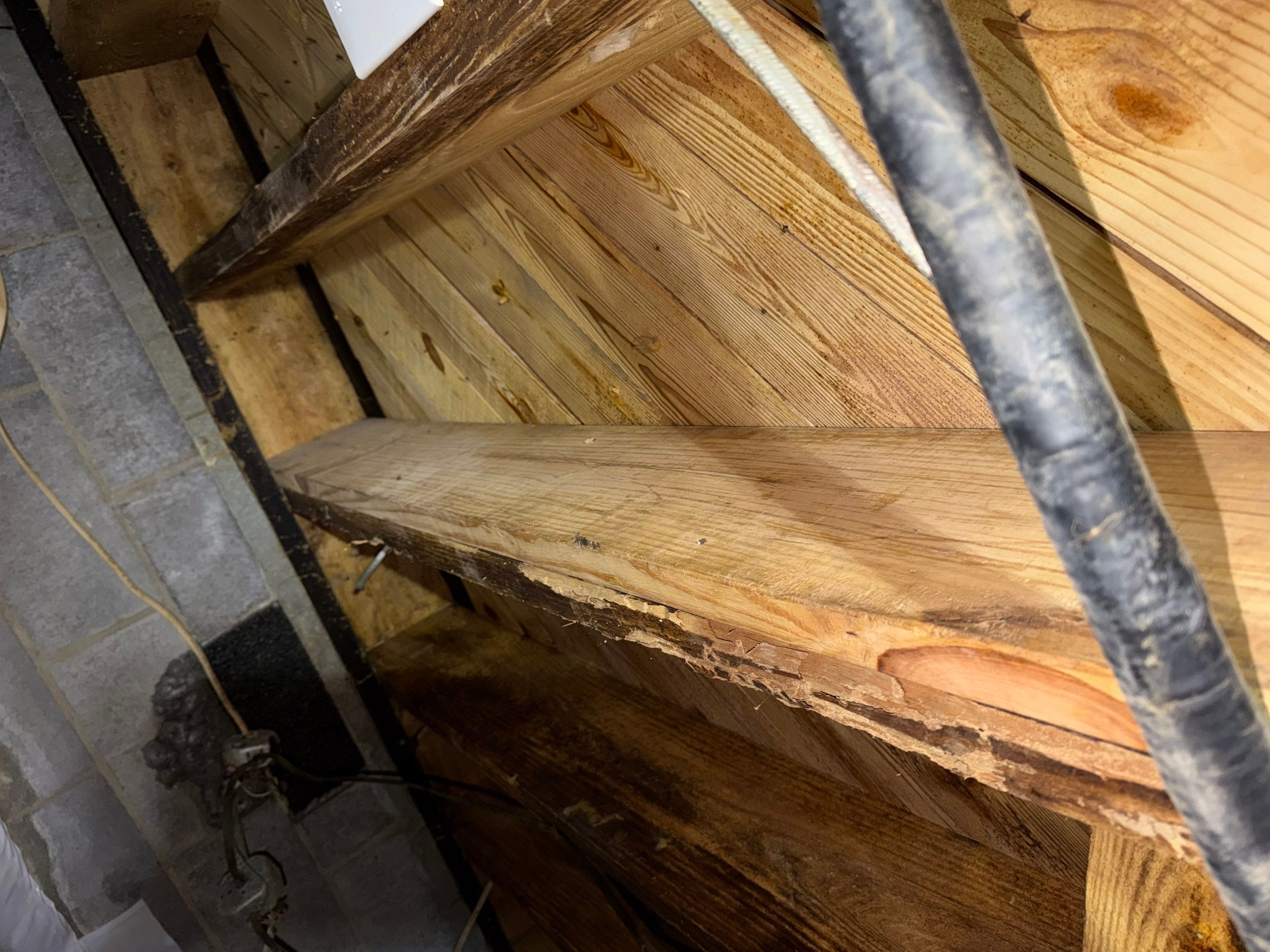 Project in Smithfield by Patriot Crawl Space Repairs