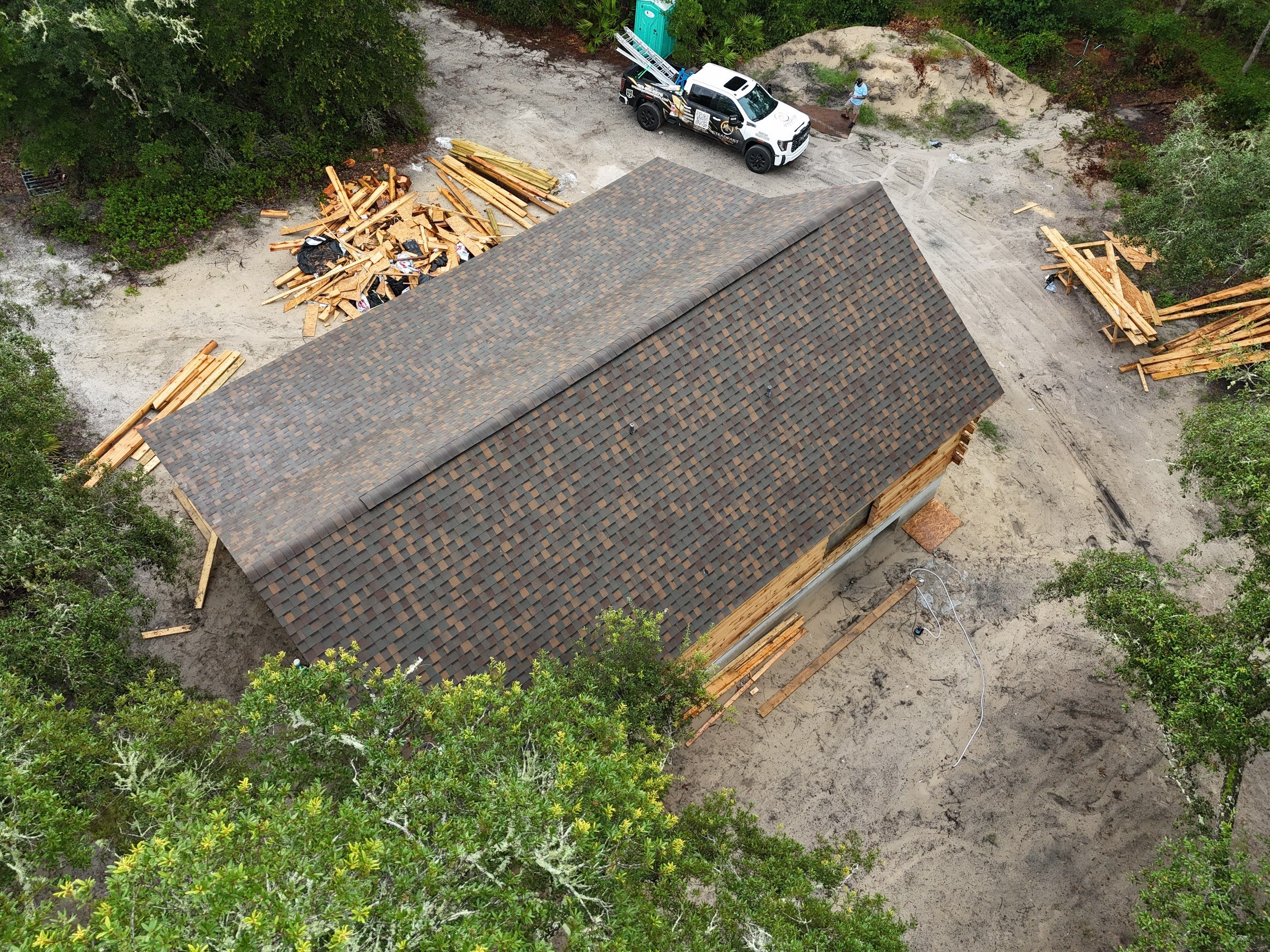 New Home Construction in Webster, FL by Steadfast Roofing 