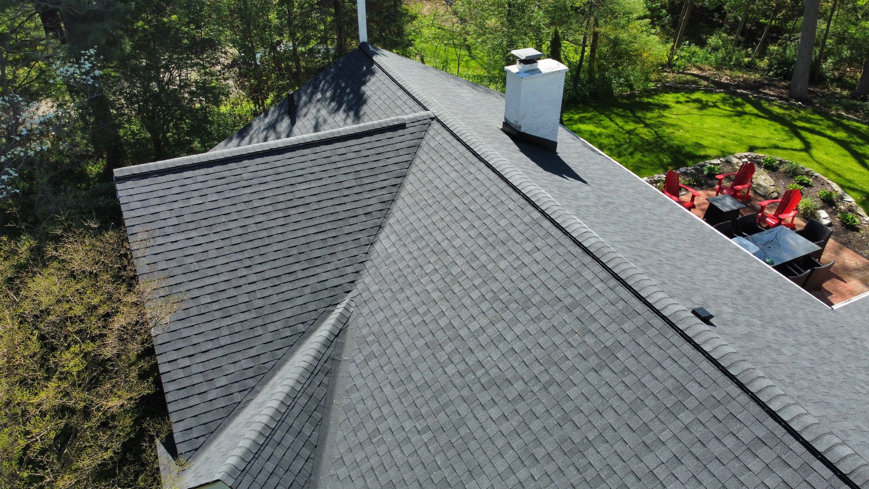 New Roof & Velux Skylight Replacements - Private Residence  by Bloomfield Construction & Restoration