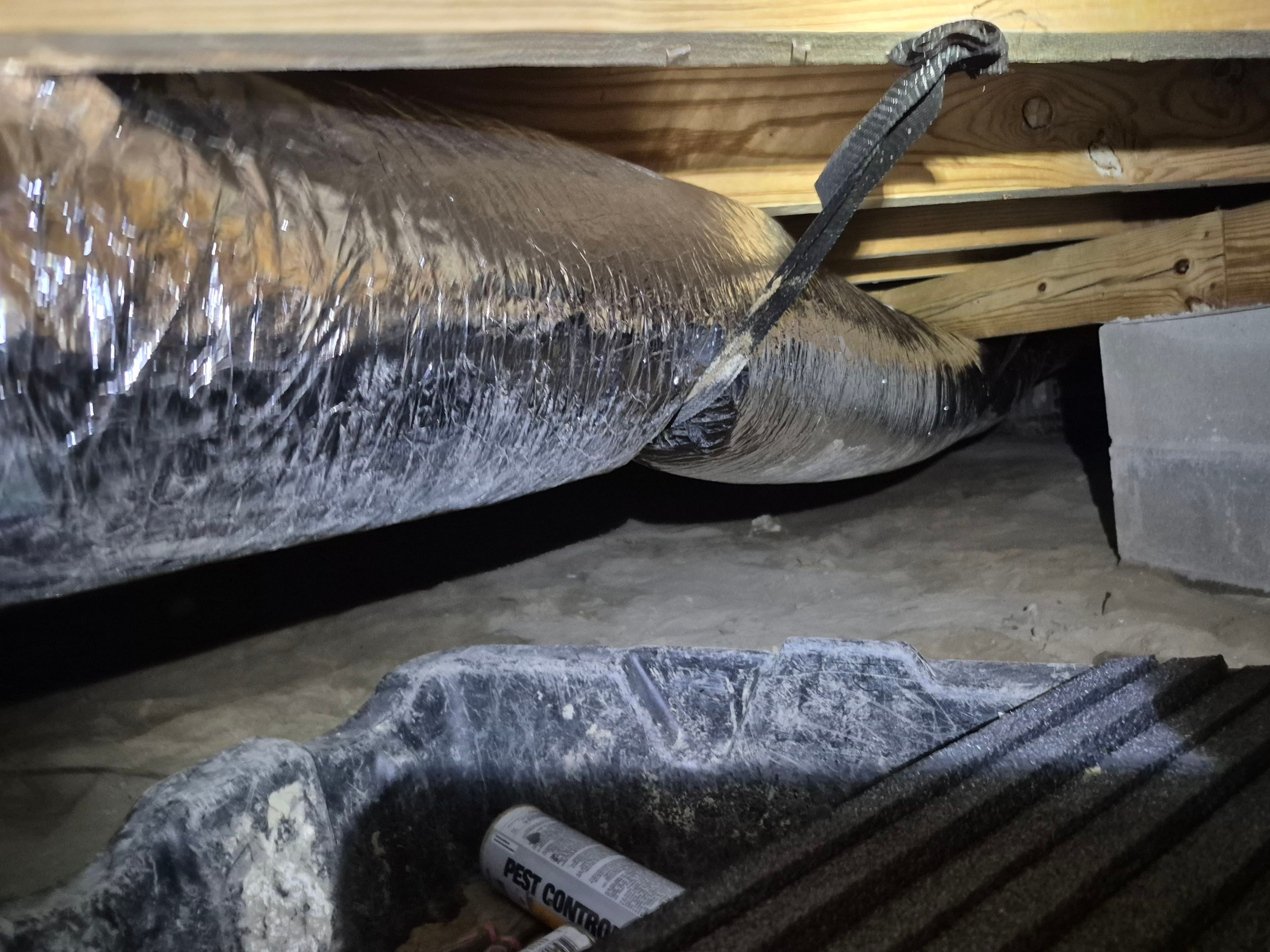 Project in Chesapeake by Patriot Crawl Space Repairs