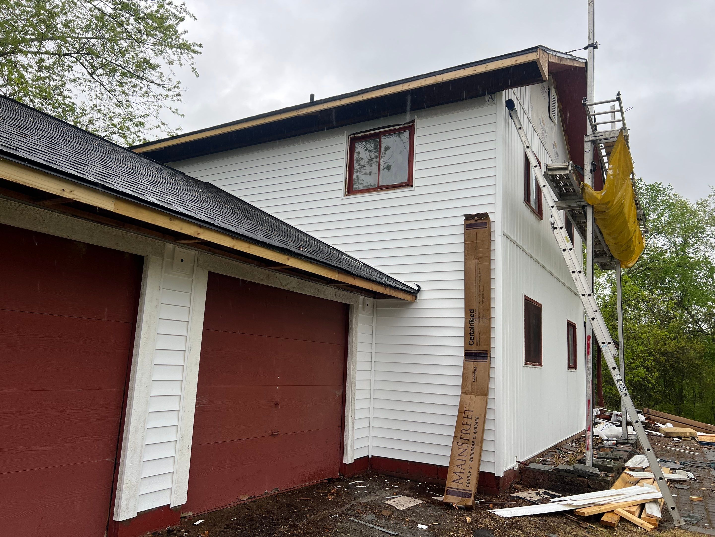 Old Farmhouse Remodel by Columbus Roofing Company