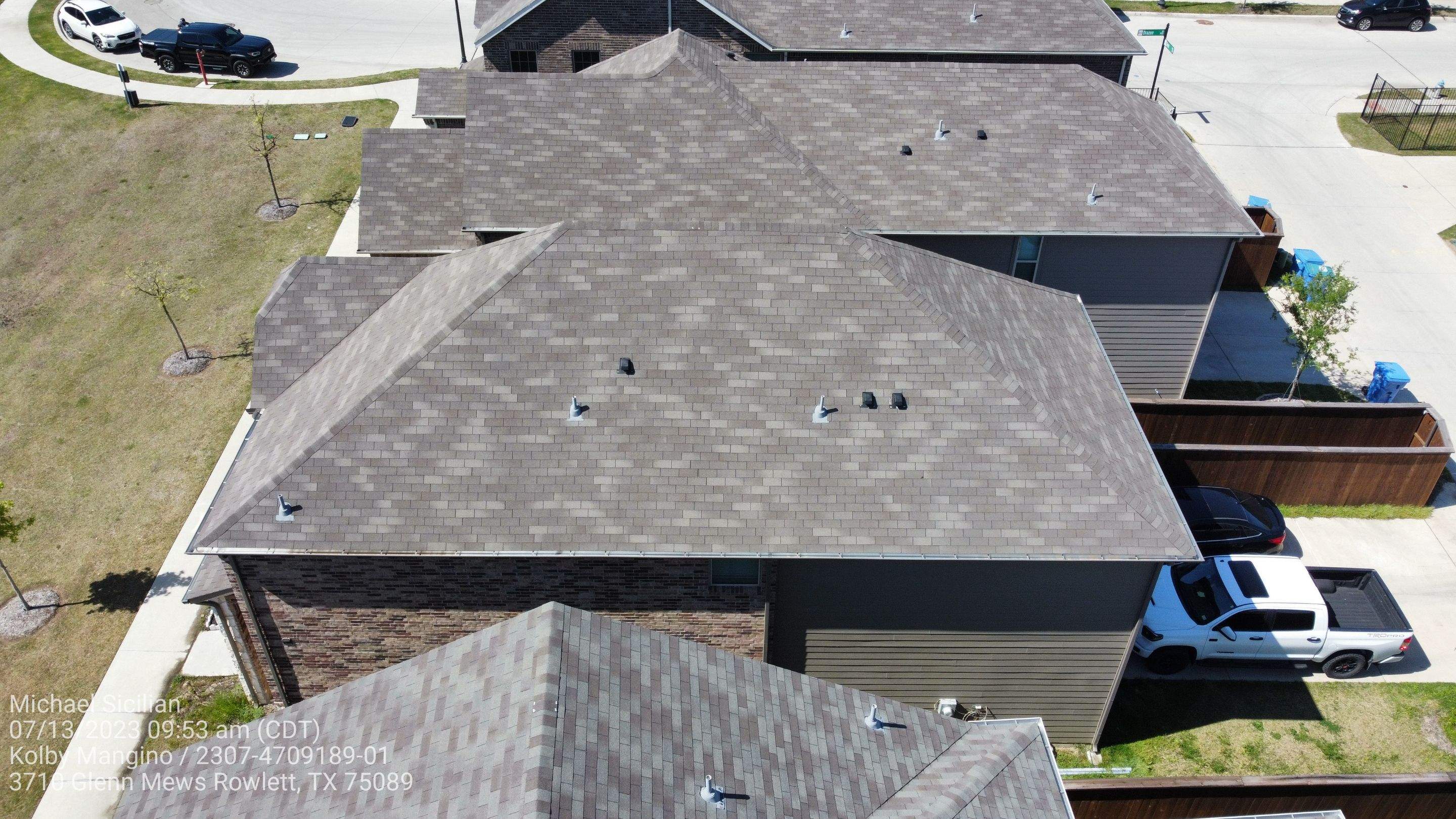 Project in Rowlett by Zeus Exteriors