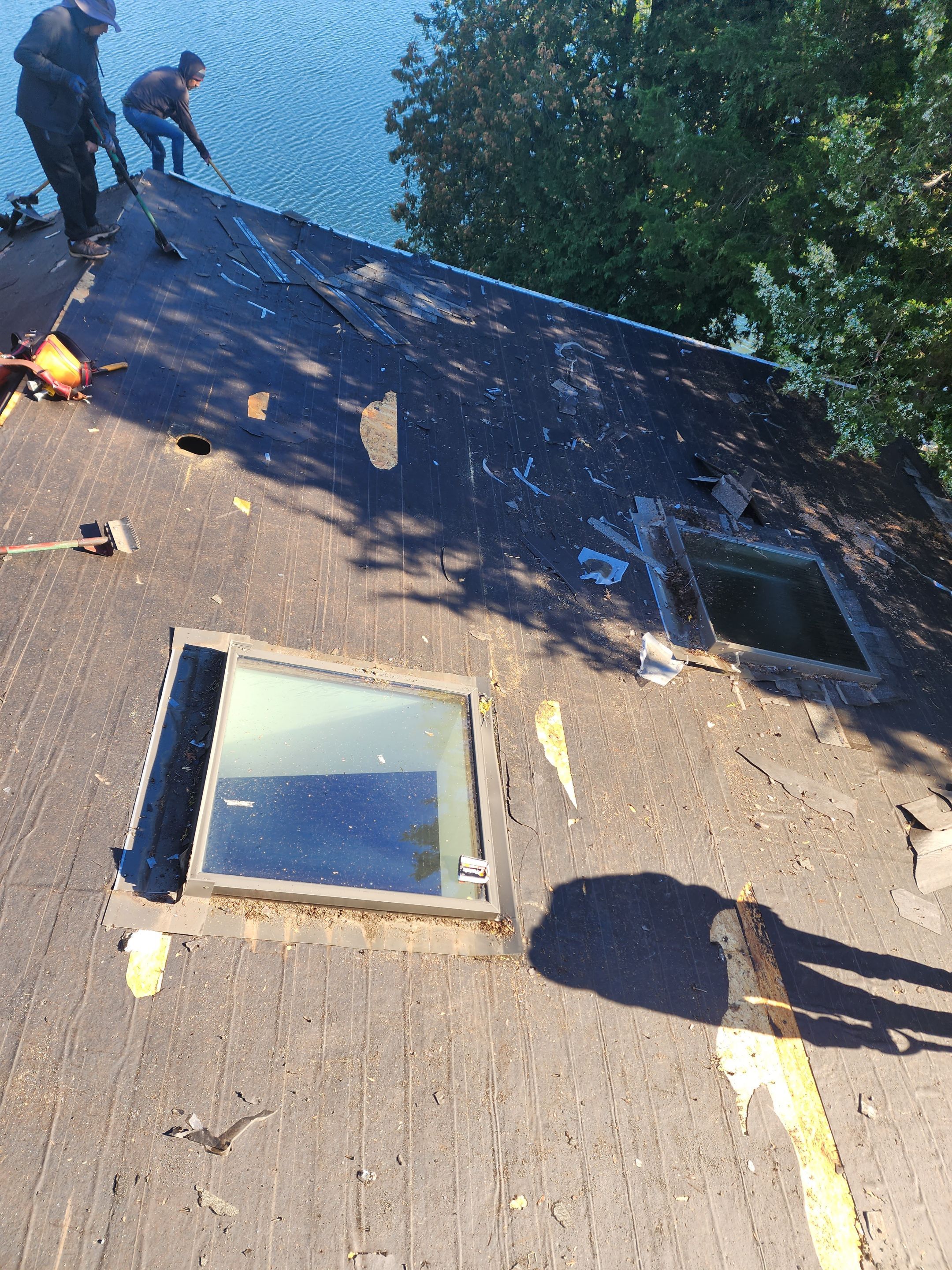 Residential Roof Installation and Skylight Replacement in Kiel, WI by Gellings Roofing & Siding