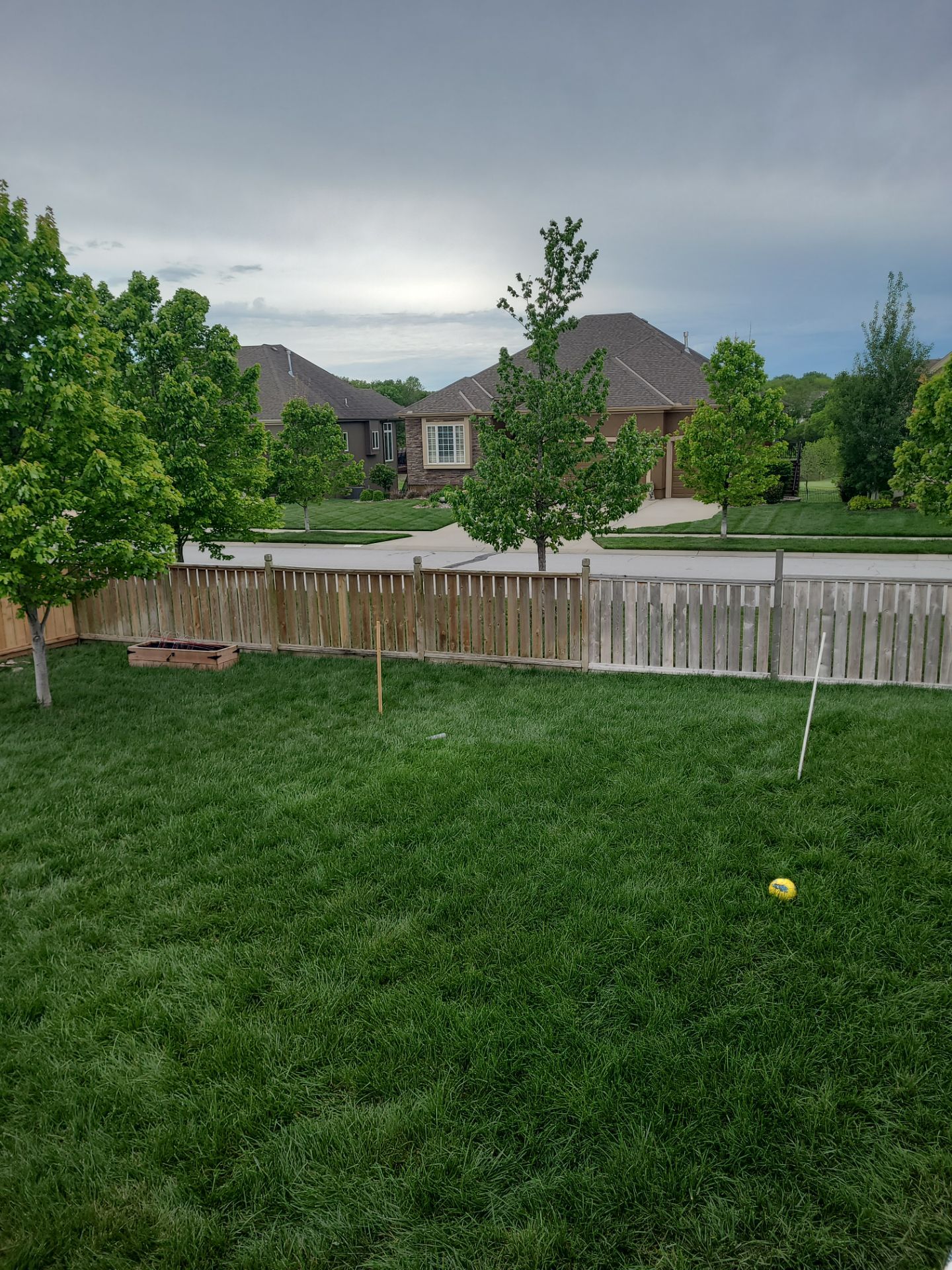Back Yard Pool Patio by LAND ESCAPES LLC